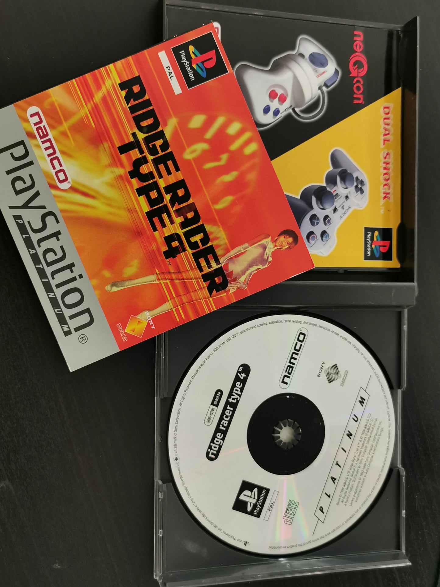 Ridge Racer Type 4 [Platinum] (PS1)