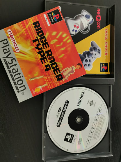 Ridge Racer Type 4 [Platinum] (PS1)