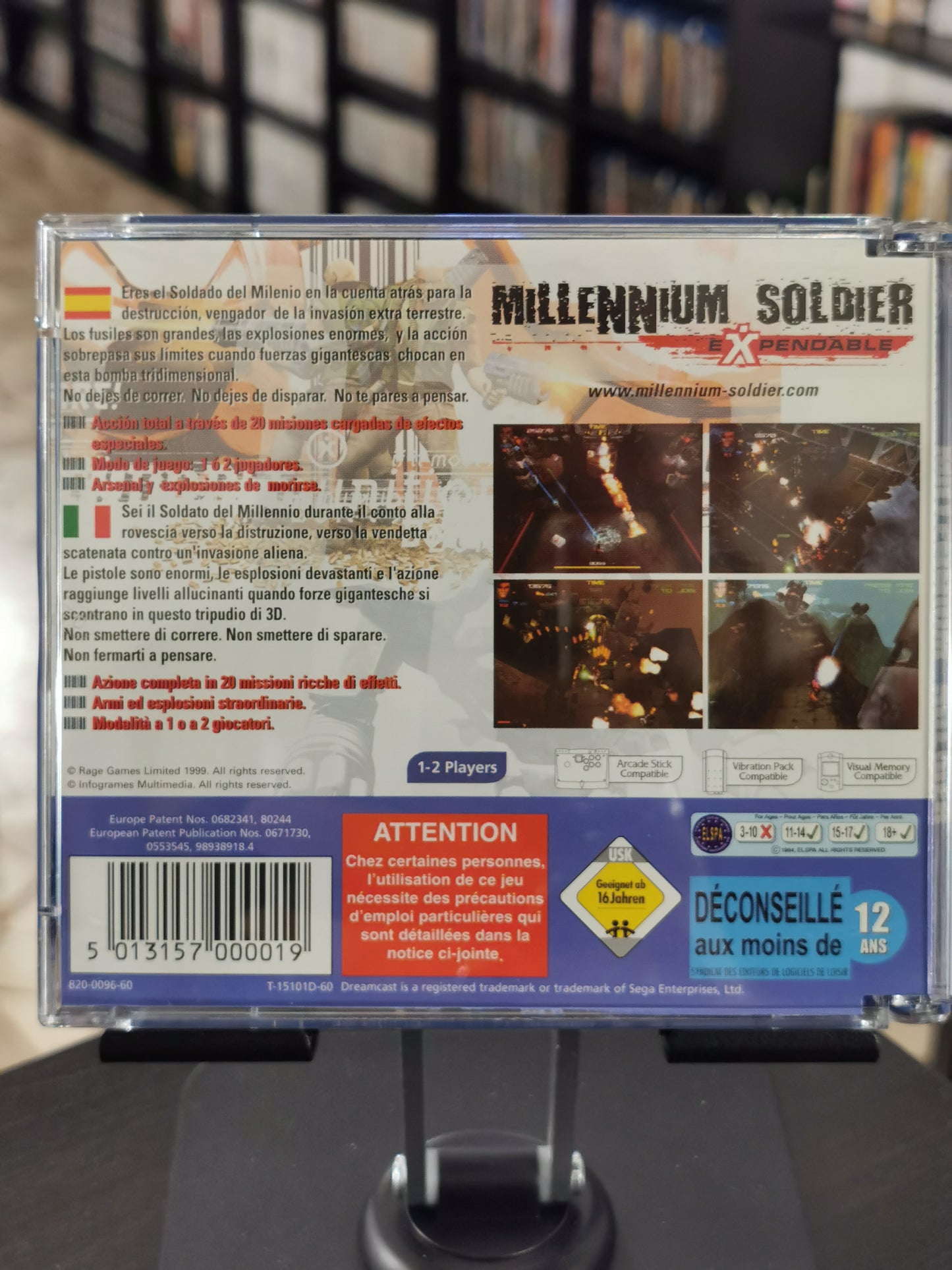 Millennium Soldier: Expendable (Dreamcast)