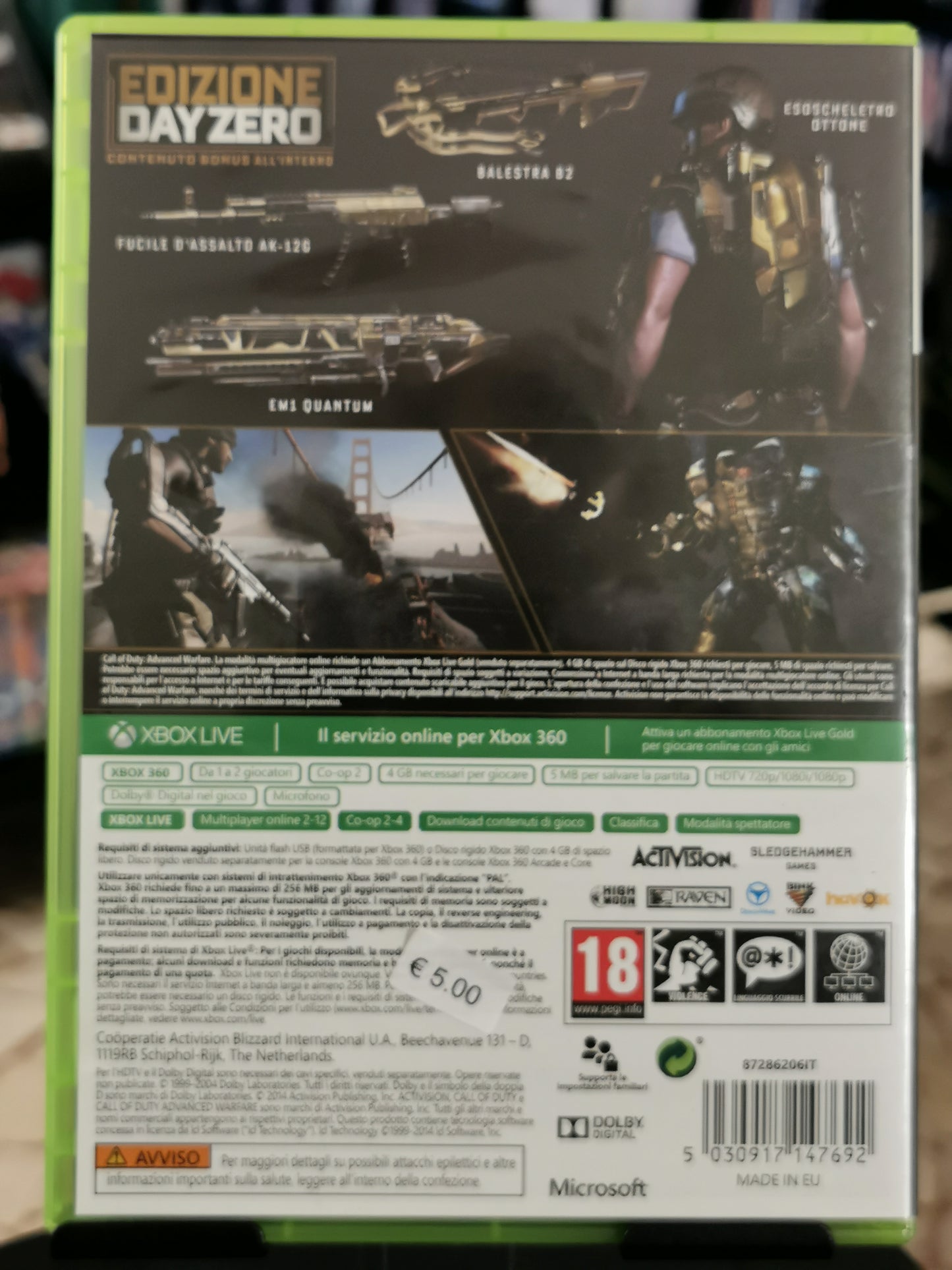 Call of Duty: Advanced Warfare (Xbox 360)