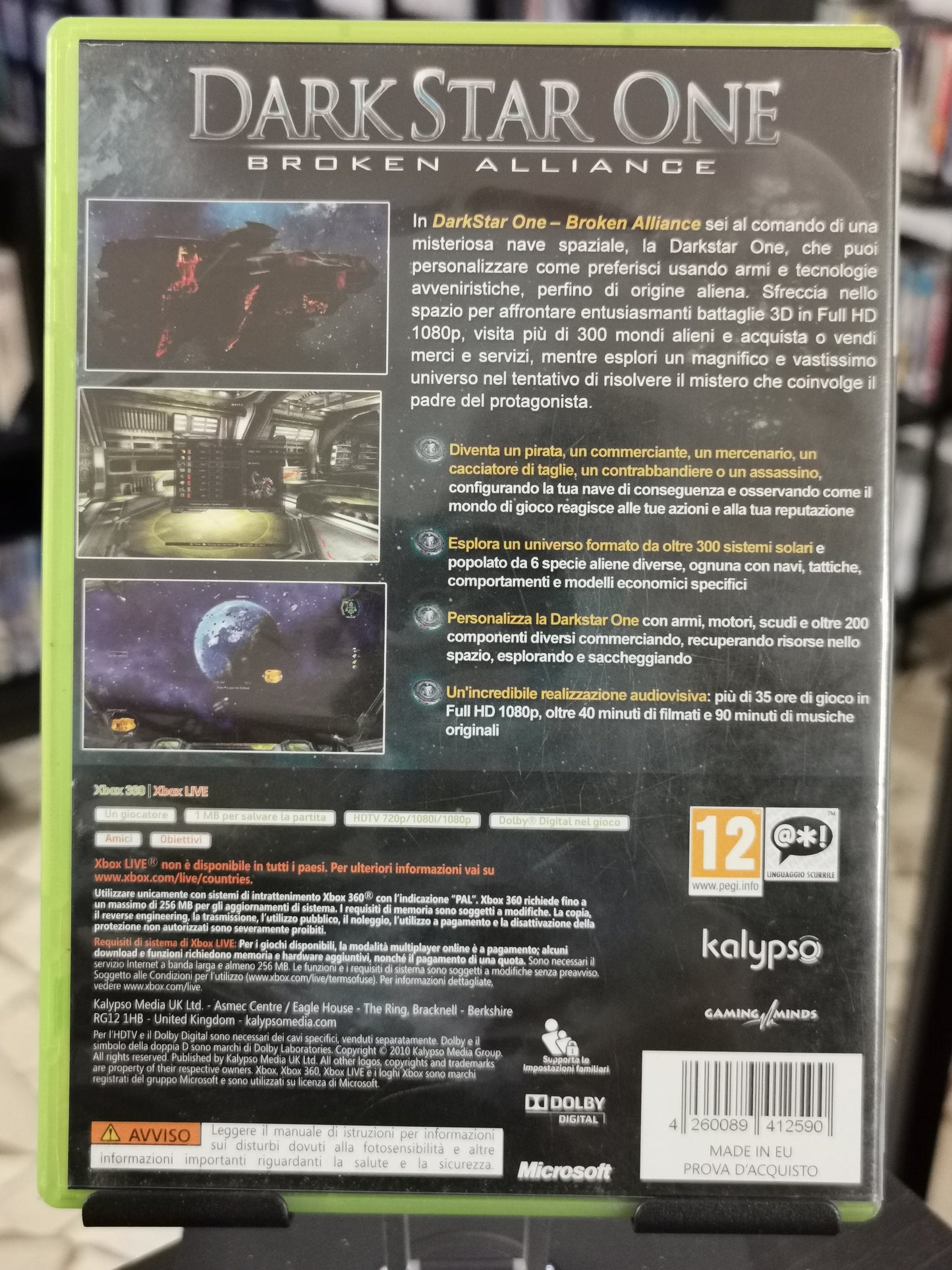 DarkStar One: Broken Alliance (Xbox 360)