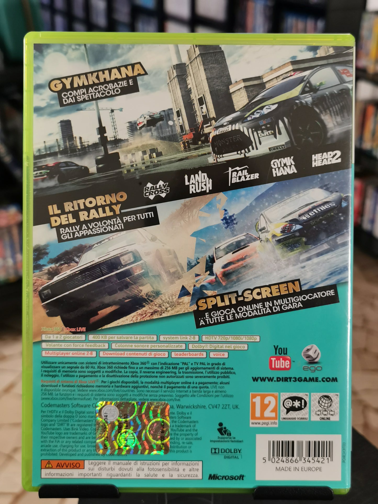 Dirt 3 (Xbox 360)