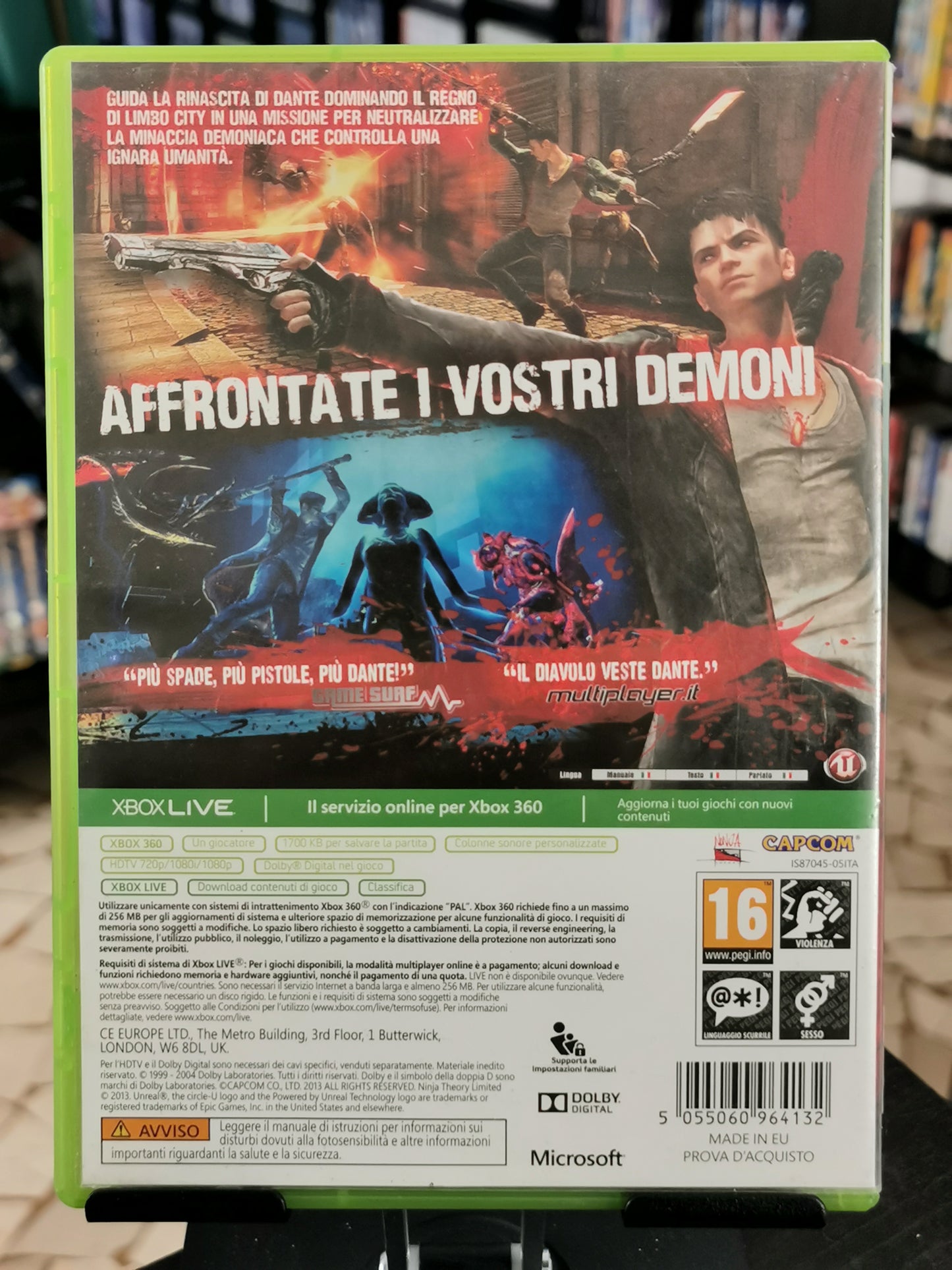 DMC Devil May Cry (Xbox 360)