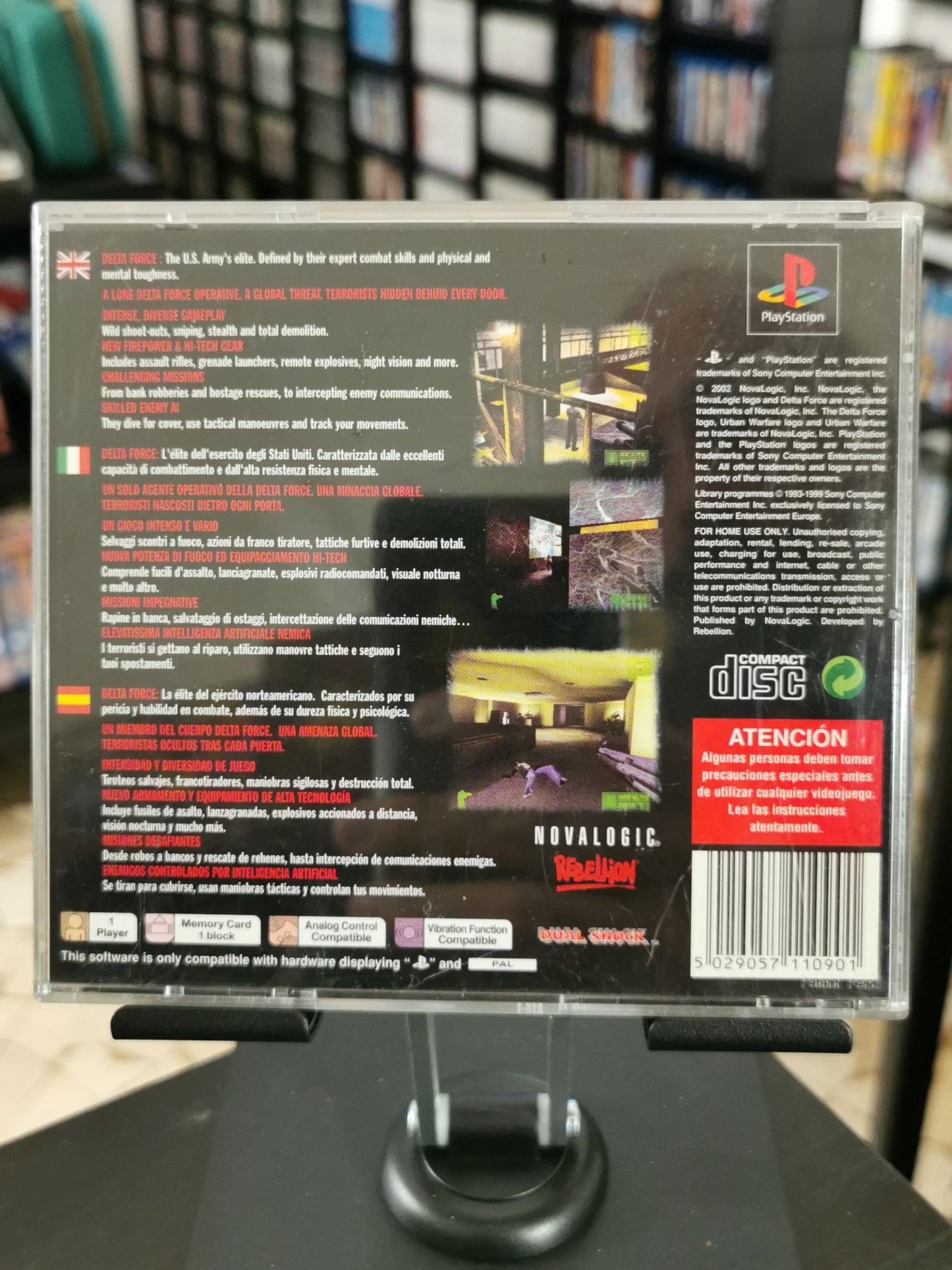 Delta Force Urban Warfare (PS1)
