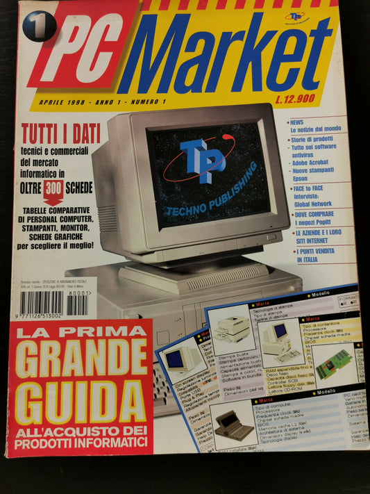 PC Market – Anno 1, Numero 1 (Aprile 1998)