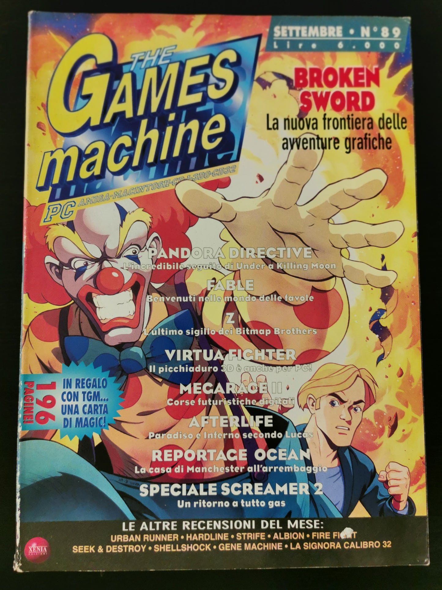 The Games Machine – Settembre 1996, N. 89 (Xenia Edizioni)