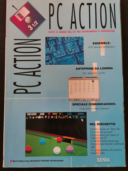 PC Action – Numero 1 (Xenia Edizioni, 1992 circa)