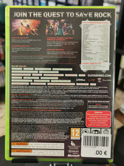 Guitar Hero - Warriors Of Rock (Xbox 360)
