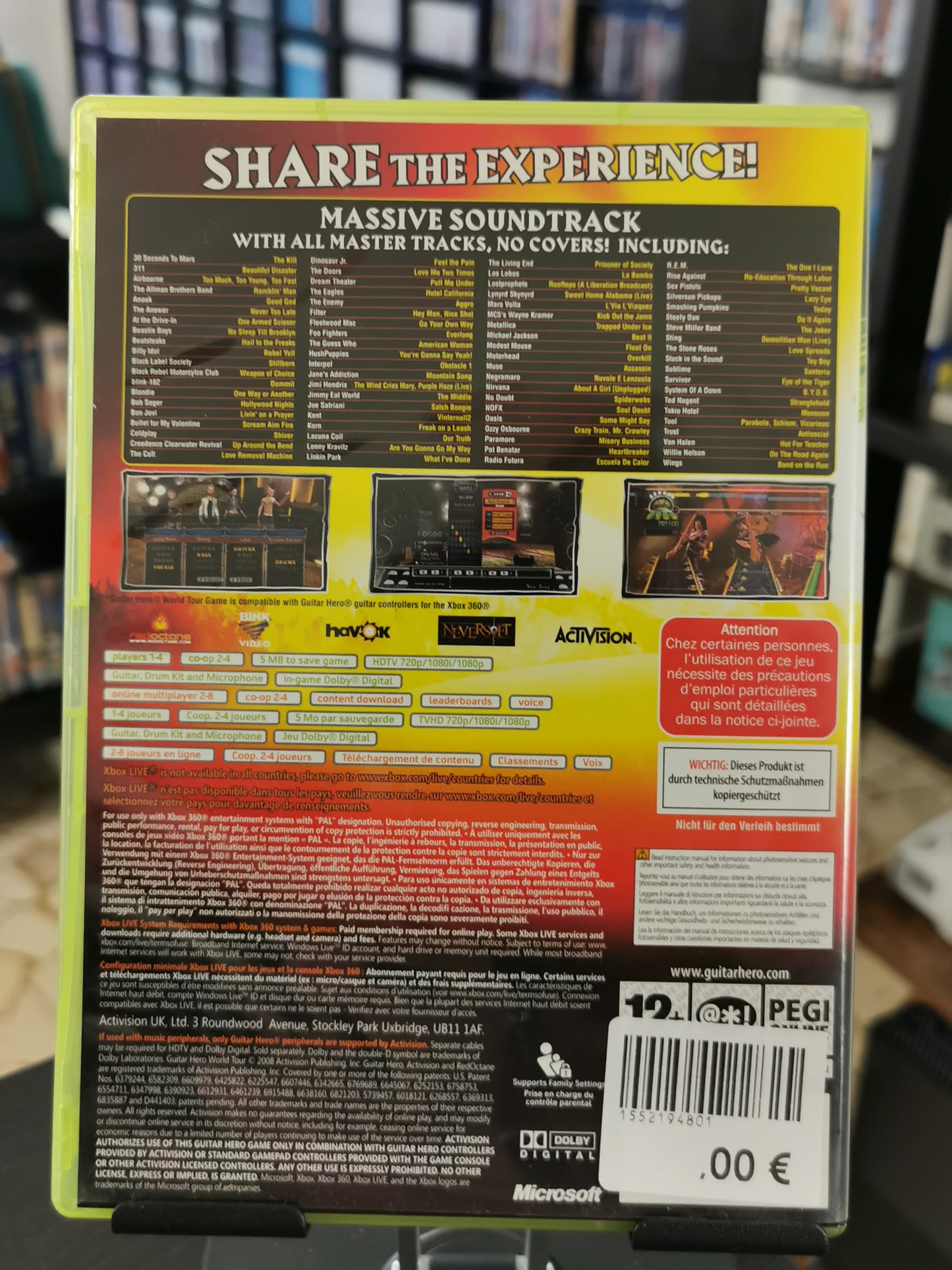 Guitar Hero World Tour (Xbox 360)