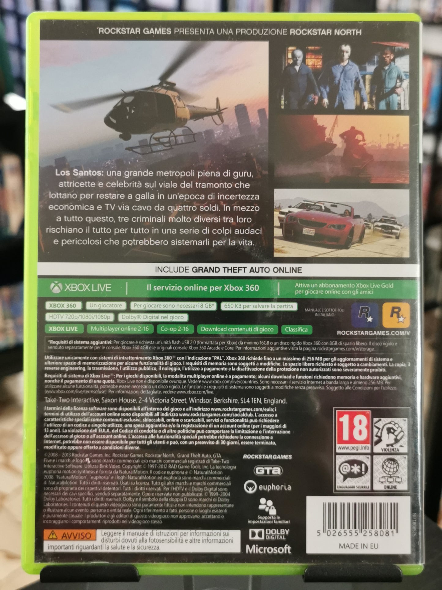 Grand Theft Auto V (Xbox 360)