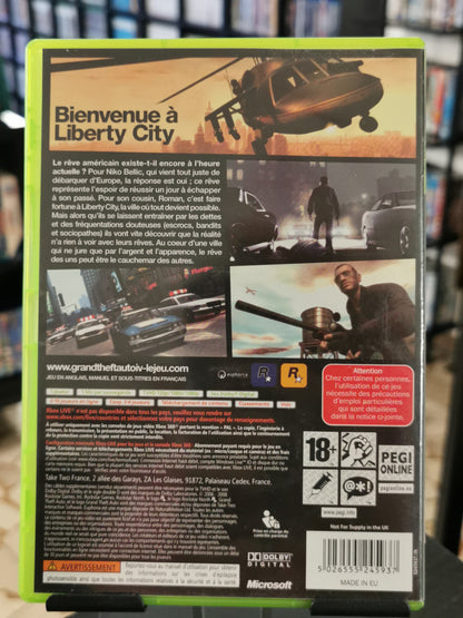 Grand Theft Auto IV (Xbox 360)