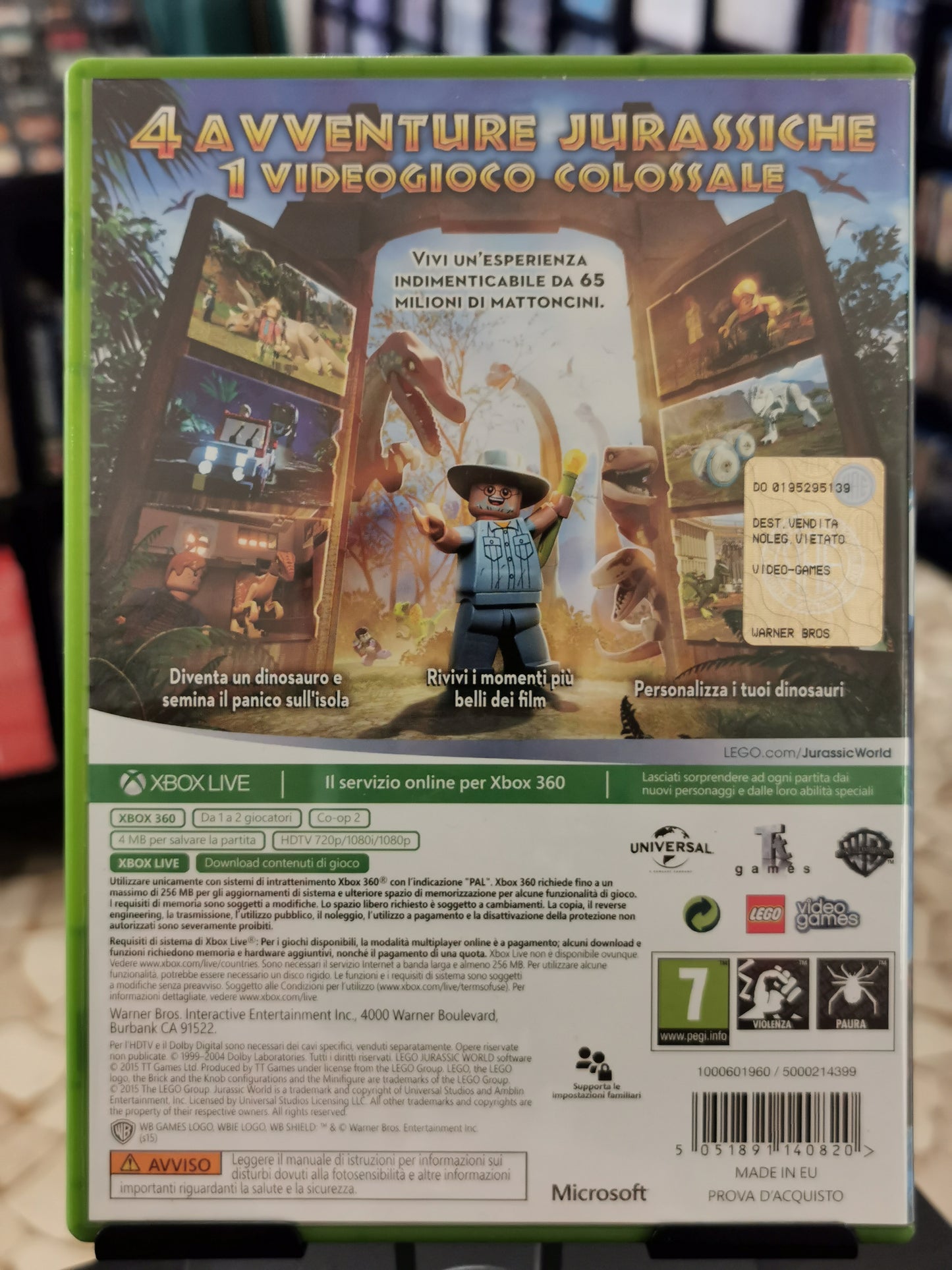 LEGO Jurassic World (Xbox 360)