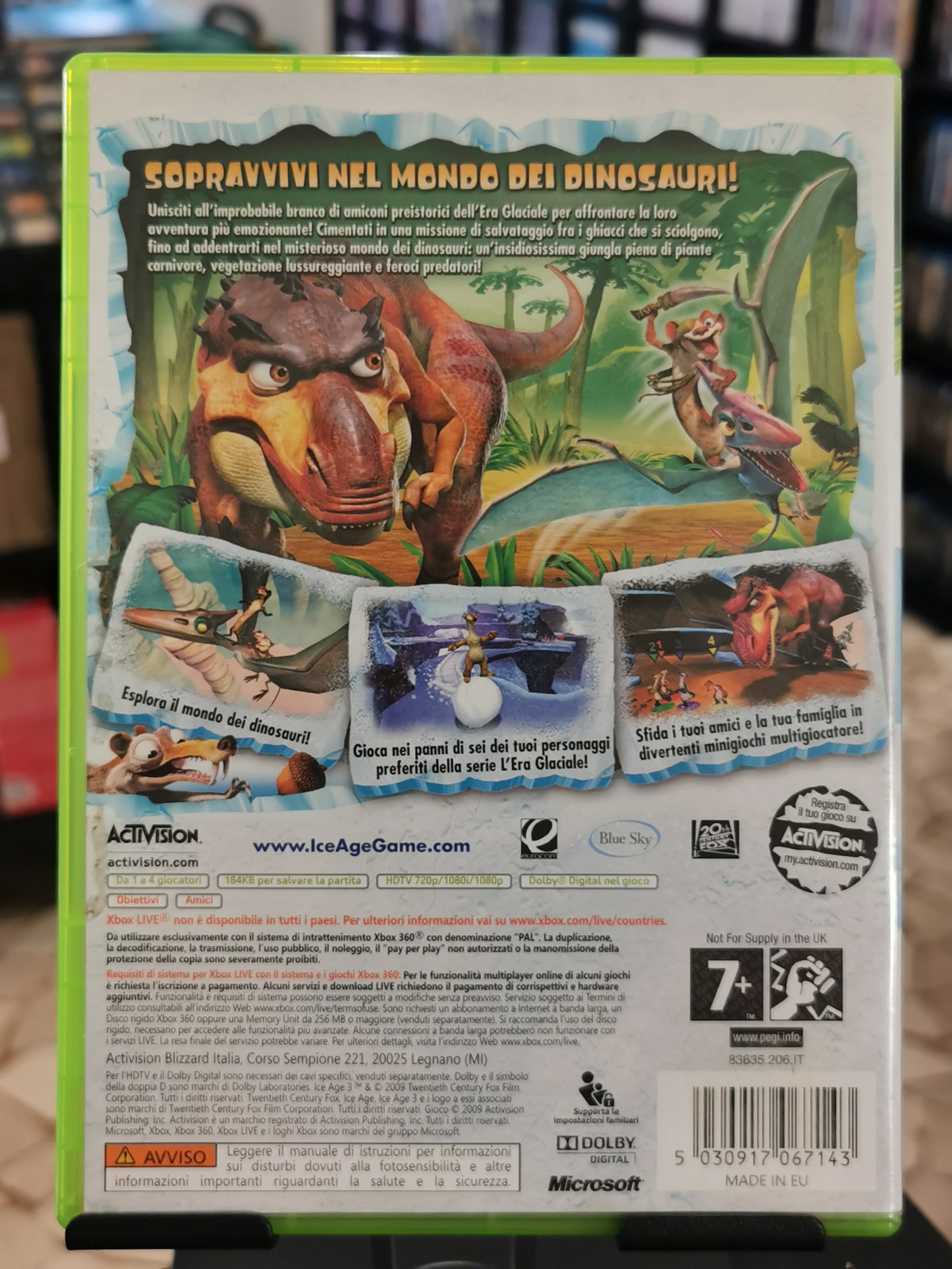 L'Era Glaciale 3 - L'alba dei dinosauri (Xbox 360)