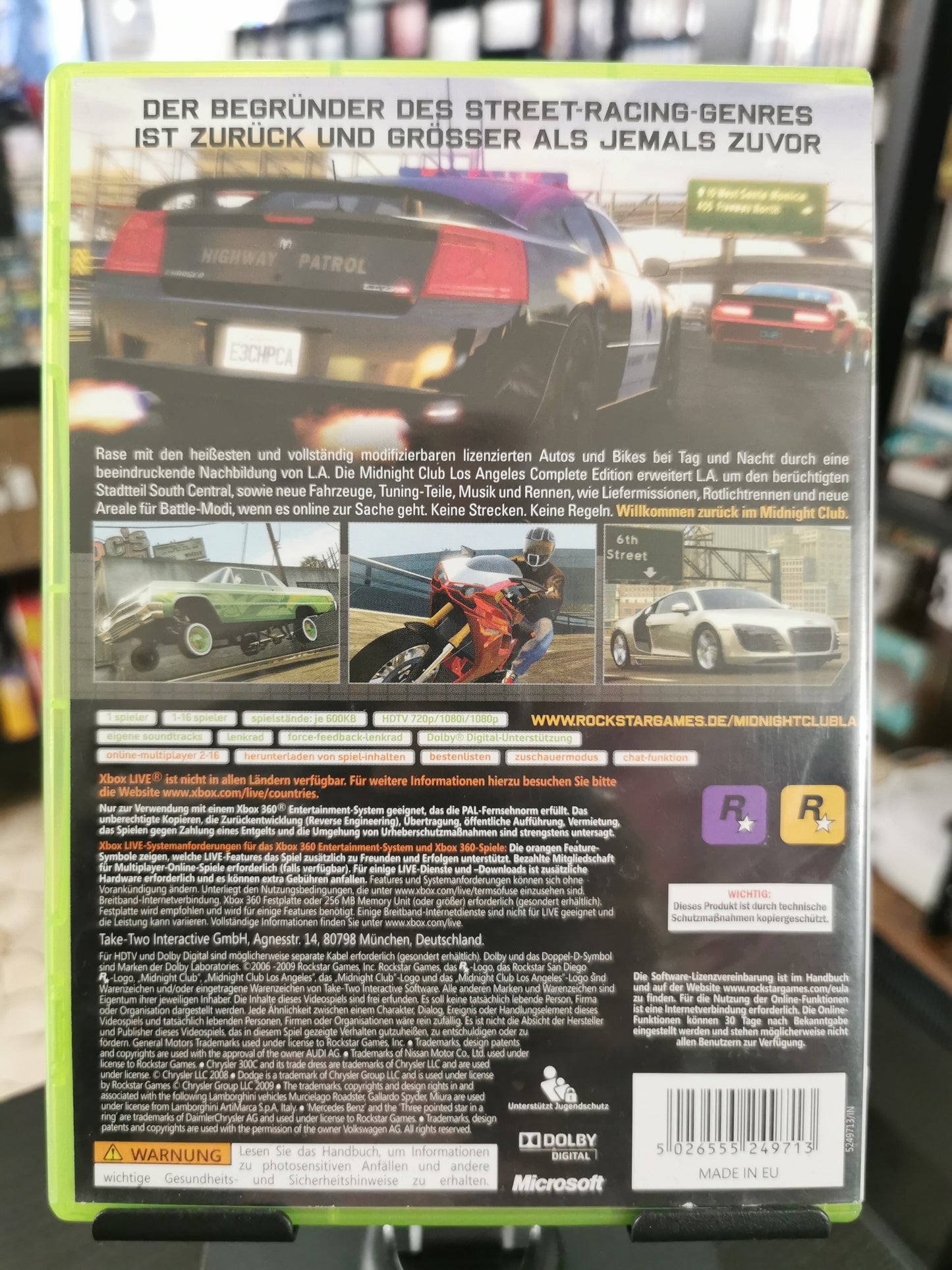 Midnight Club: Los Angeles – Complete Edition (Xbox 360)- Classics