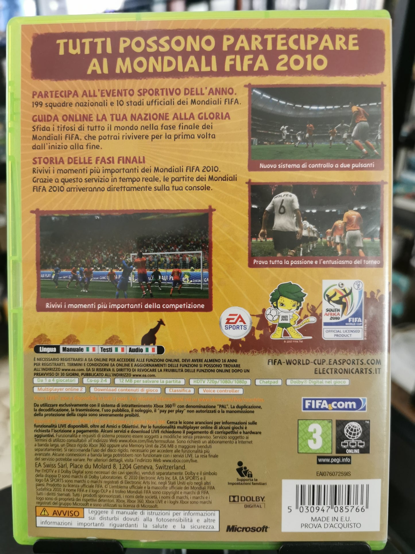 Mondiali FIFA: Sudafrica 2010 (Xbox 360)