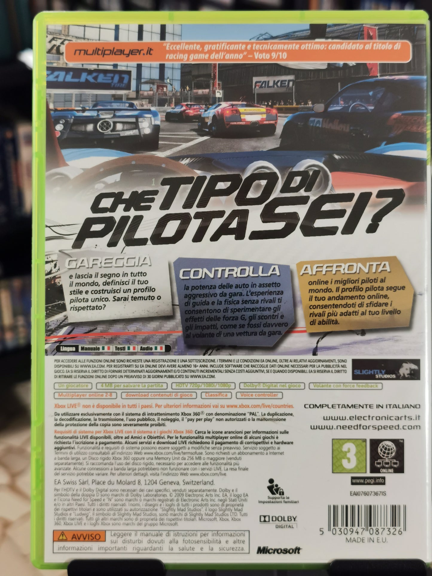 Need For Speed: Shift (Xbox 360) - Classics