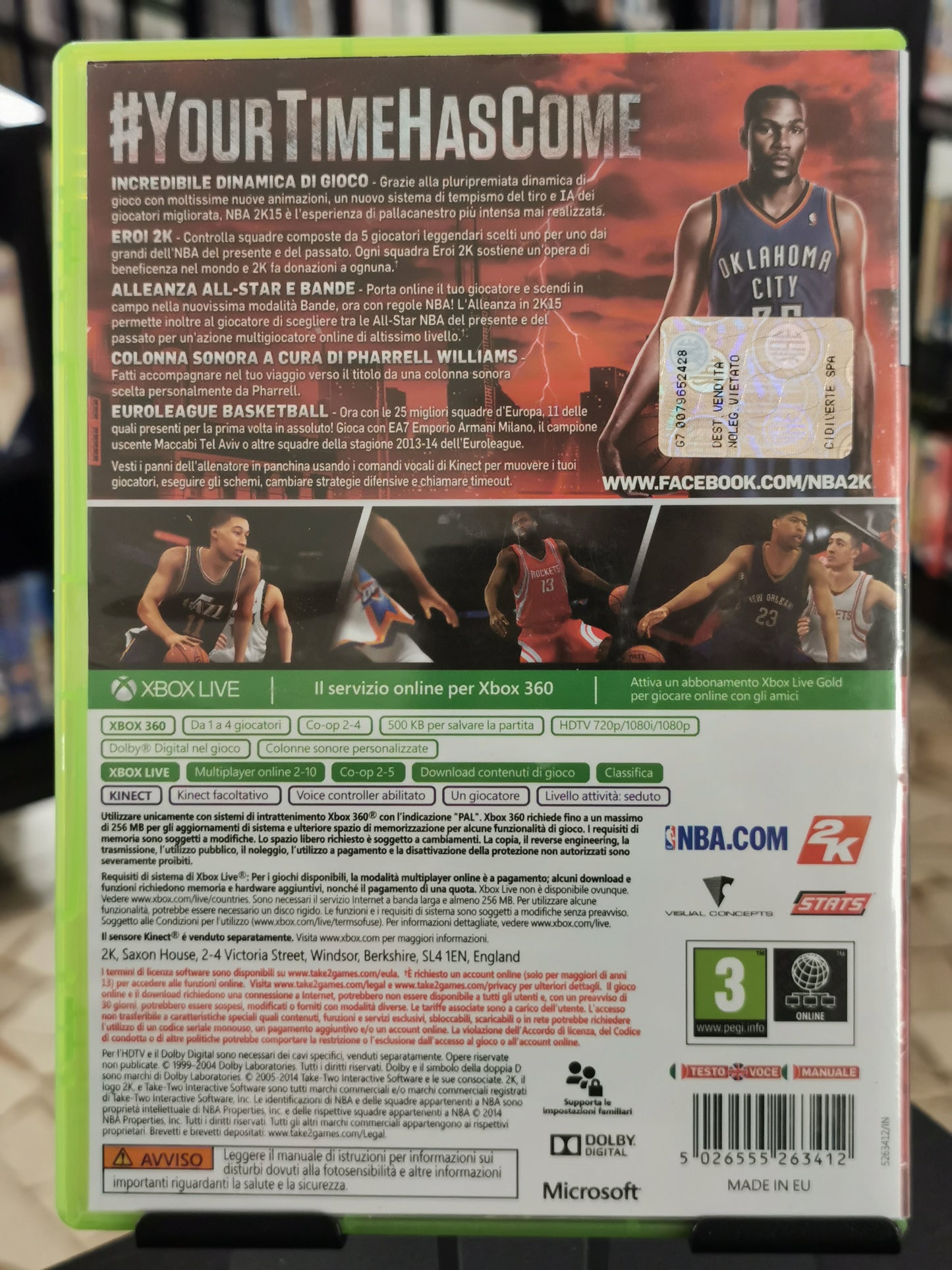 NBA 2K15 (Xbox 360)