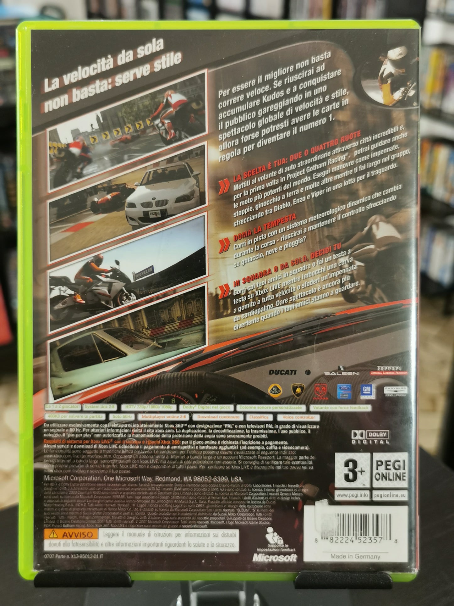 PGR Project Gotham Racing 4 (Xbox 360)