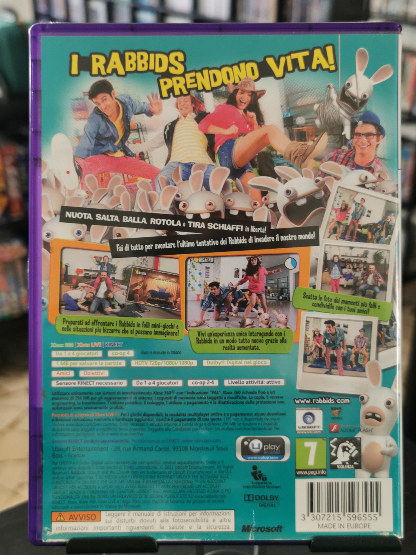 Rabbids Fuori di Schermo (Xbox 360)