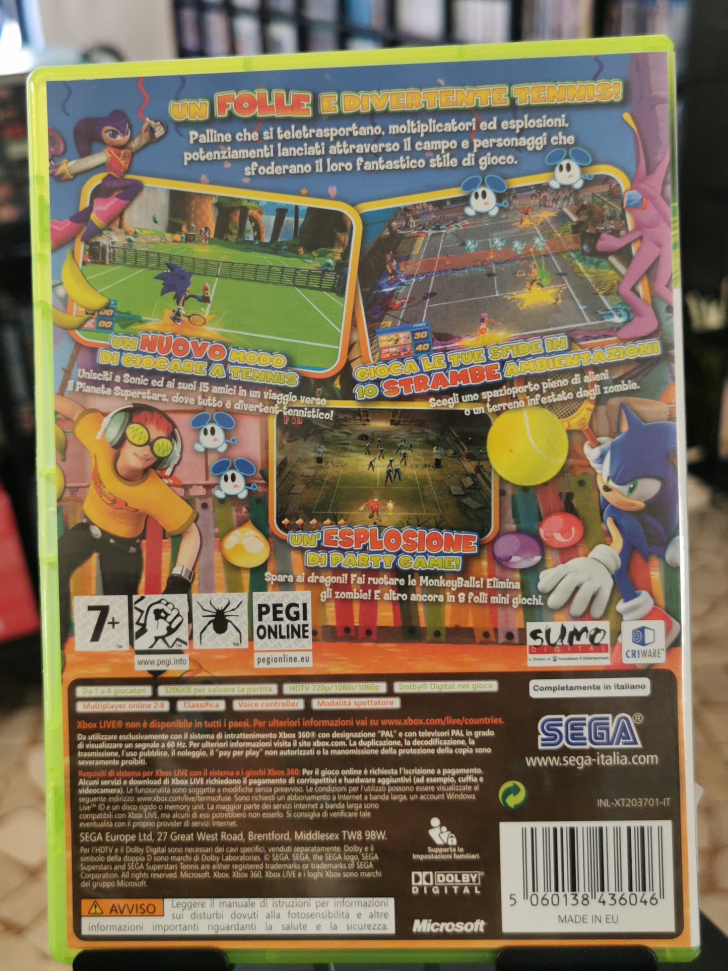 Sega Superstars Tennis (Xbox 360)