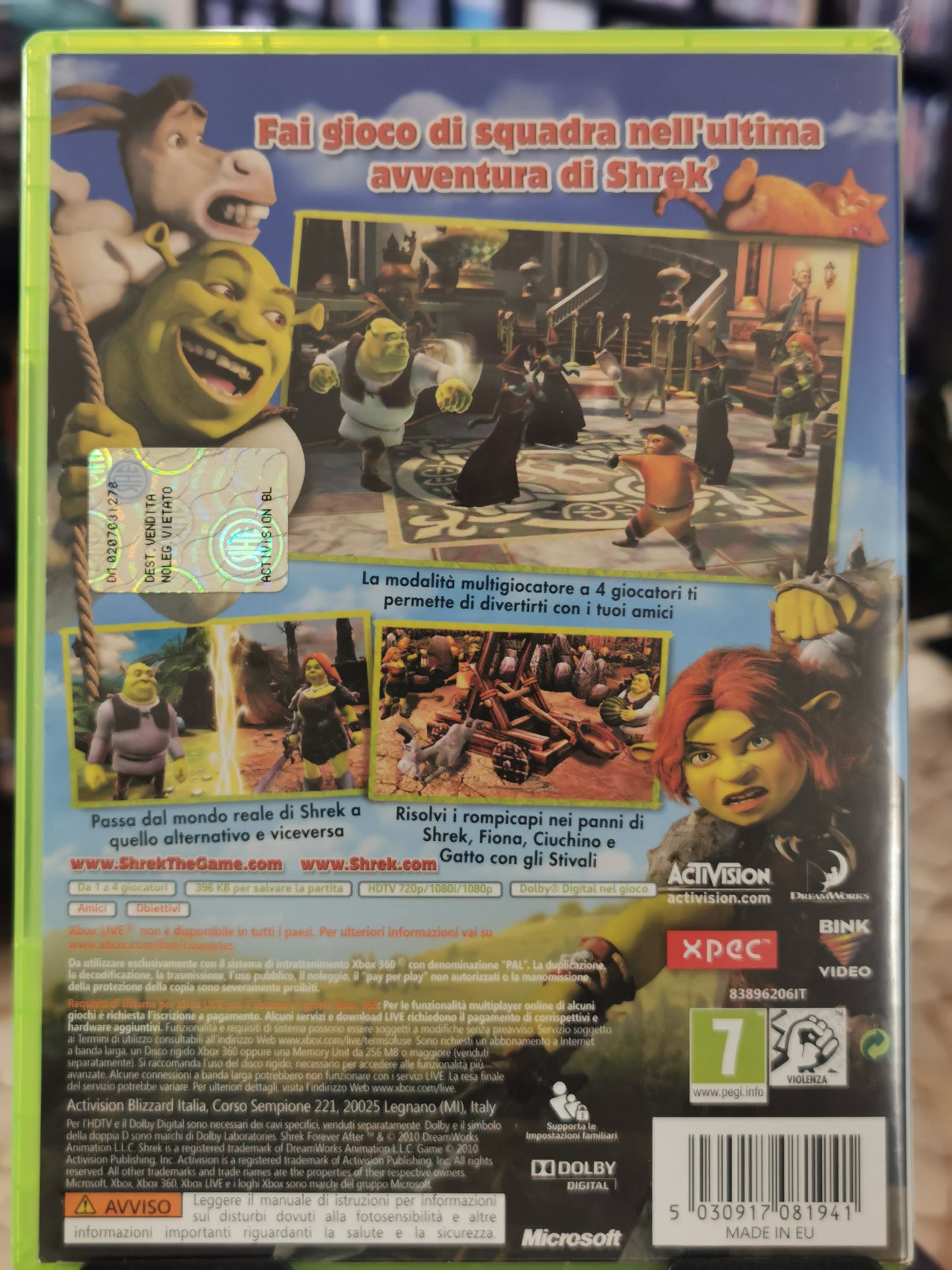 Shrek – E Vissero Felici e Contenti (Xbox 360)