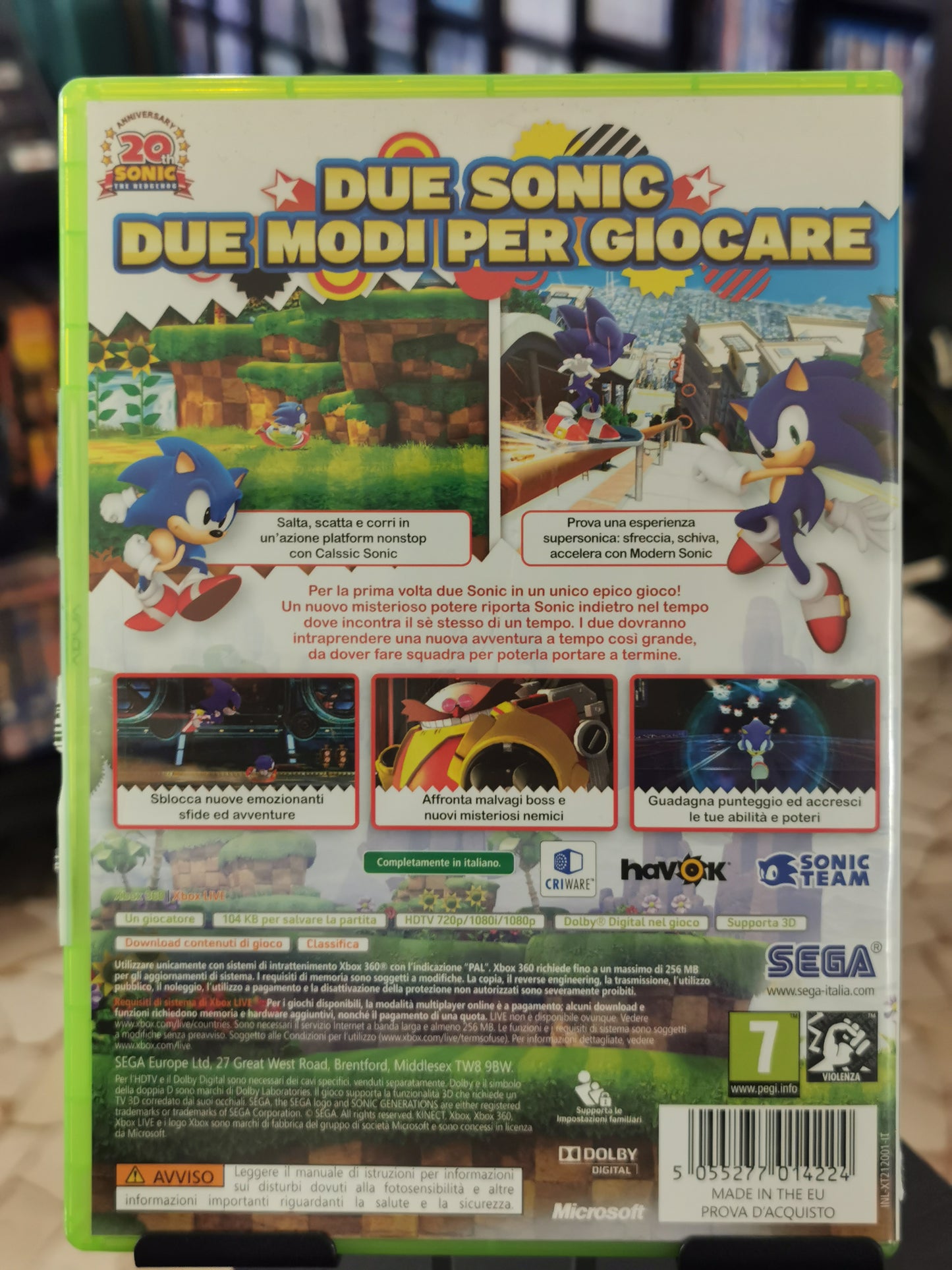 Sonic Generations (Xbox 360)