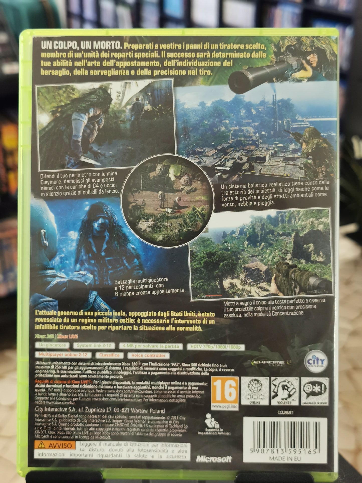 Sniper: Ghost Warrior (Xbox 360) - Classics