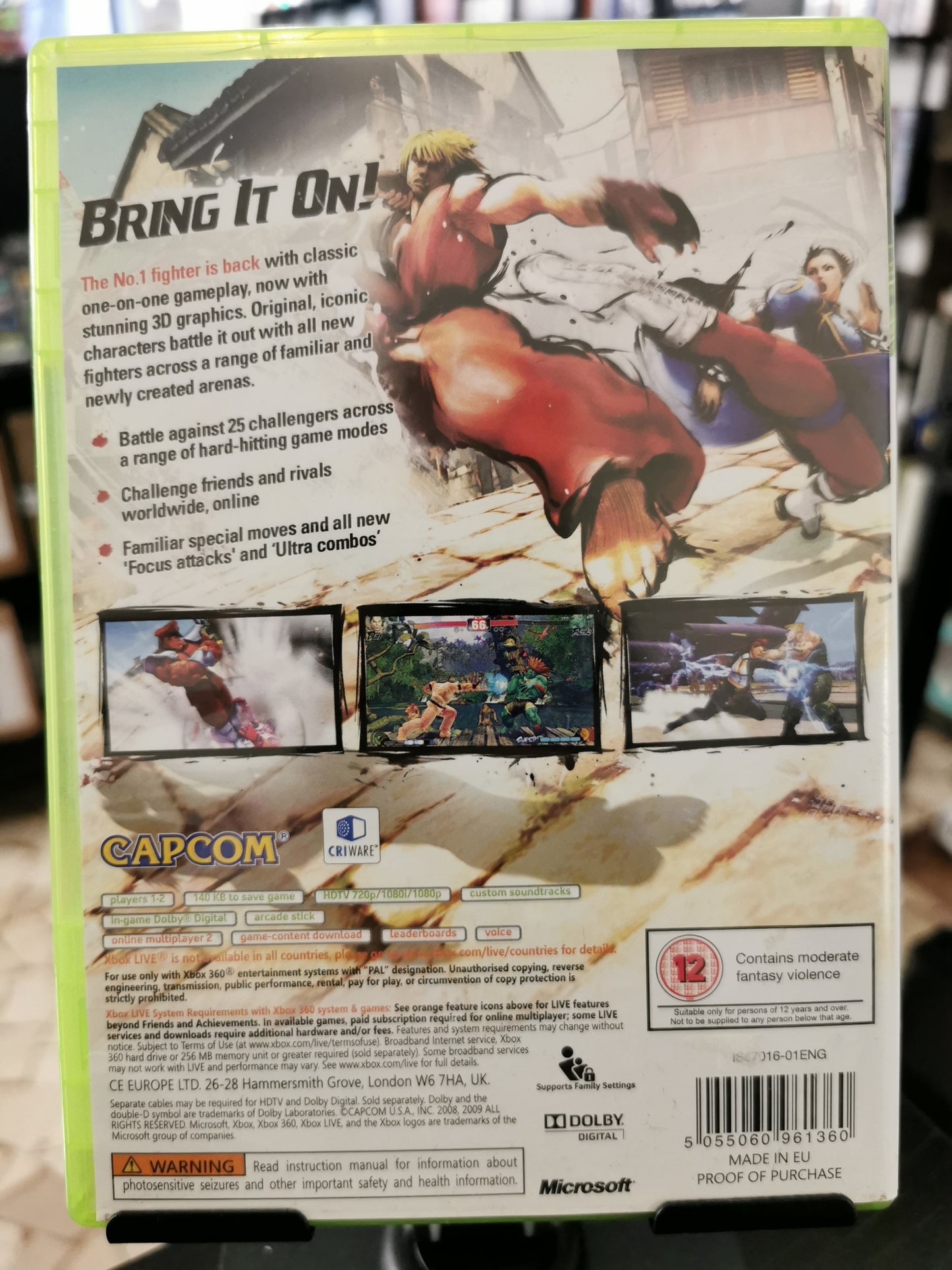 Street Fighter IV (xbox 360)