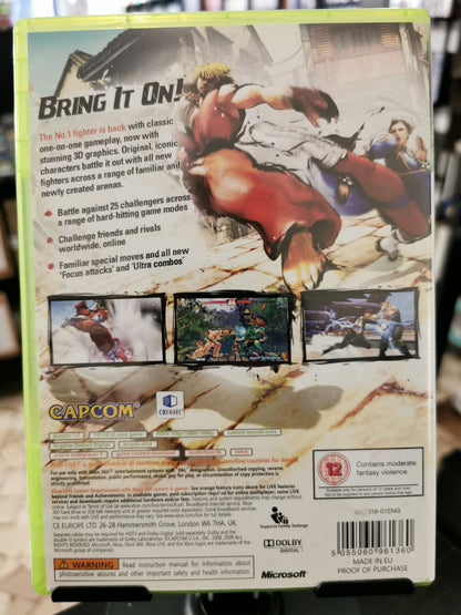 Street Fighter IV (xbox 360)