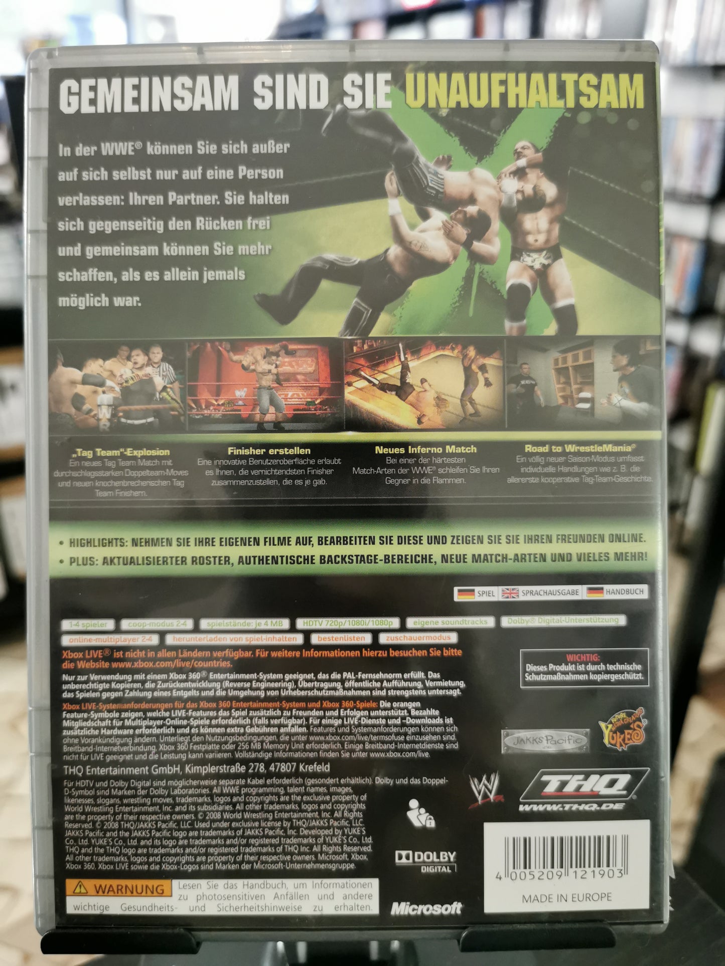 WWE SmackDown vs. Raw 2009 (Xbox 360) - Classics