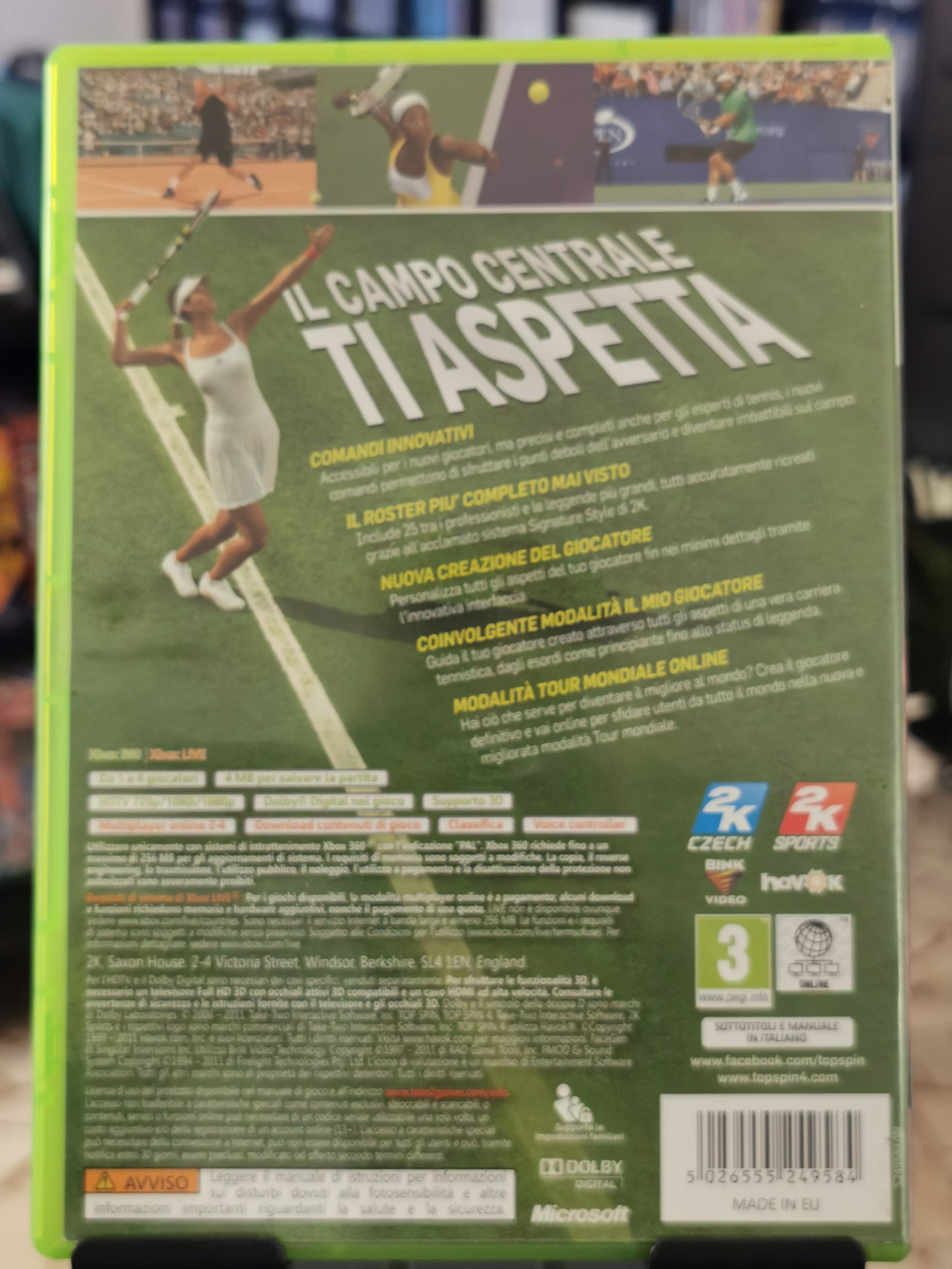 Top Spin 4 (Xbox 360)