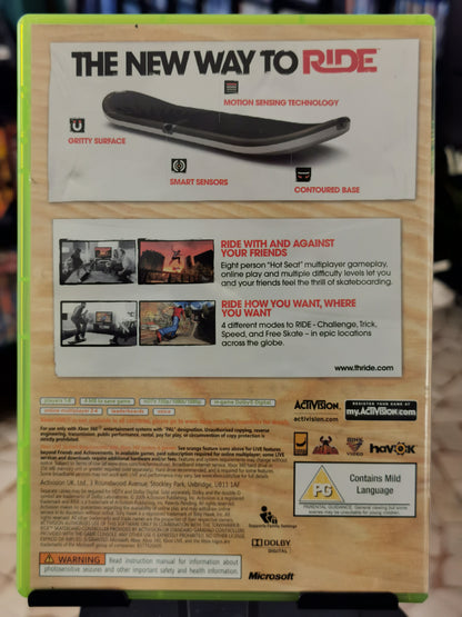 Tony Hawk Ride (Xbox 360) *Solo Software
