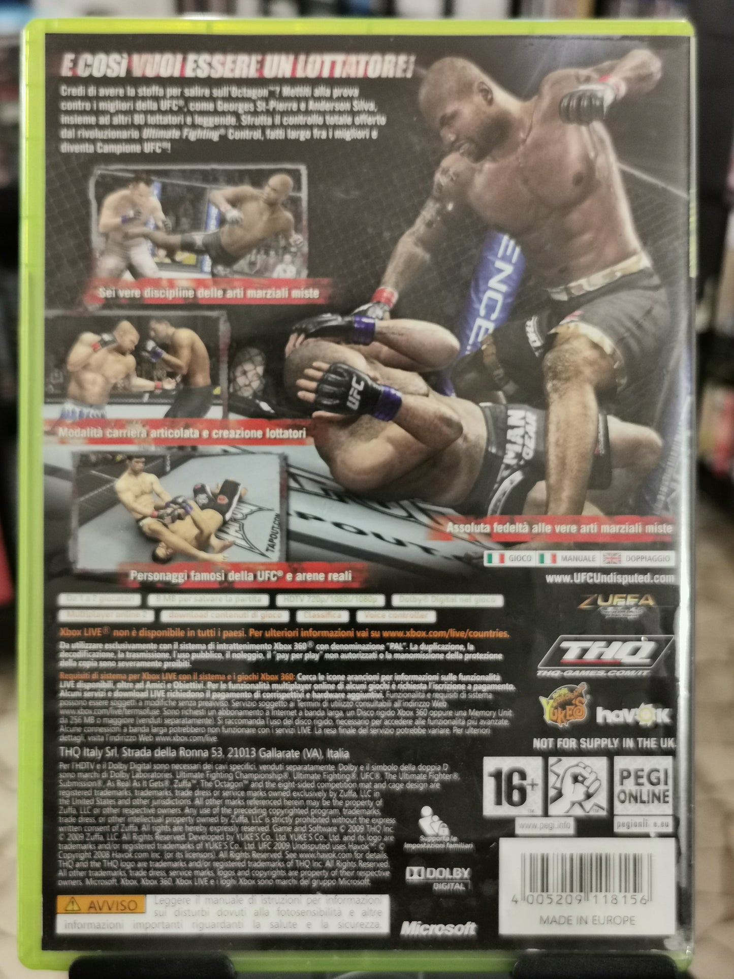 UFC 2009 Undisputed (Xbox 360)
