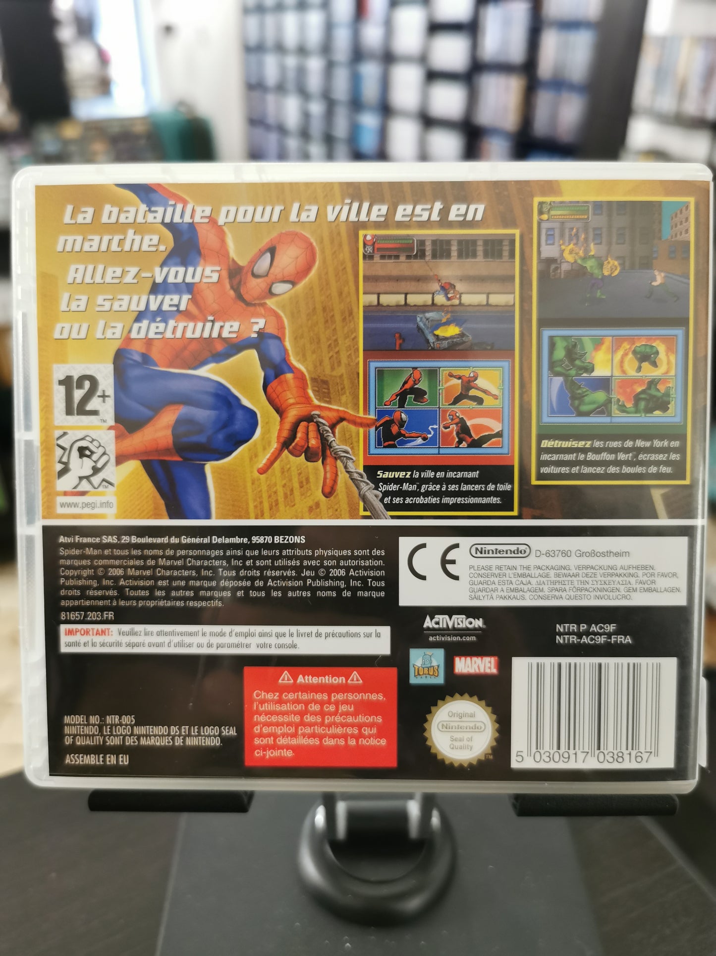 Spider-Man: Bataille Pour New York (DS) - FRA