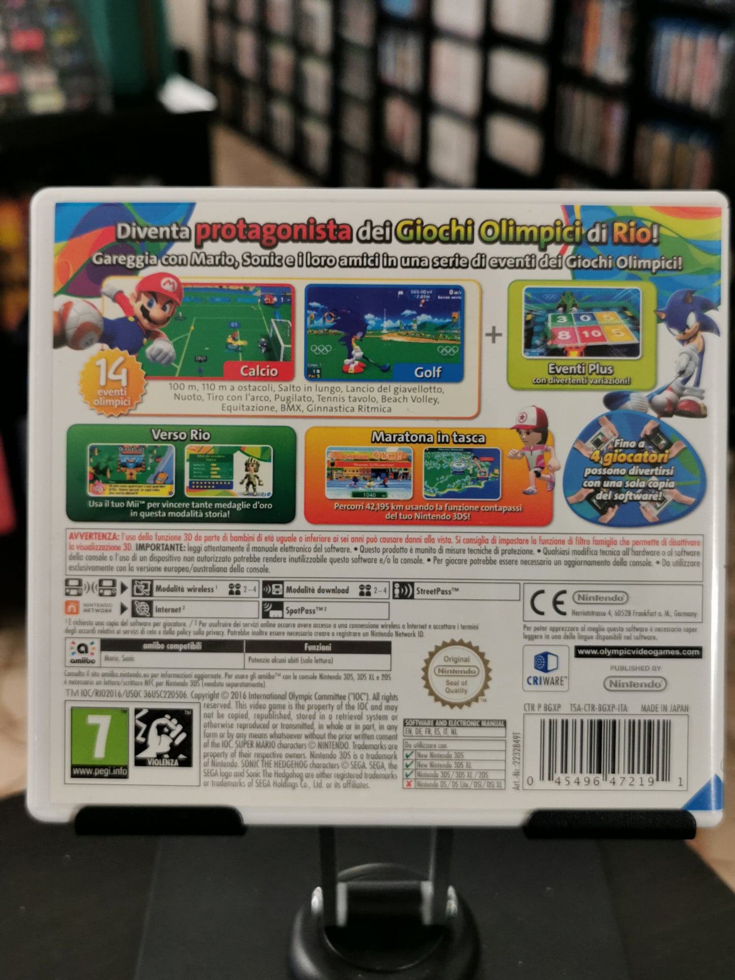 Mario & Sonic Ai Giochi Olimpici Di Rio 2016 (3DS)
