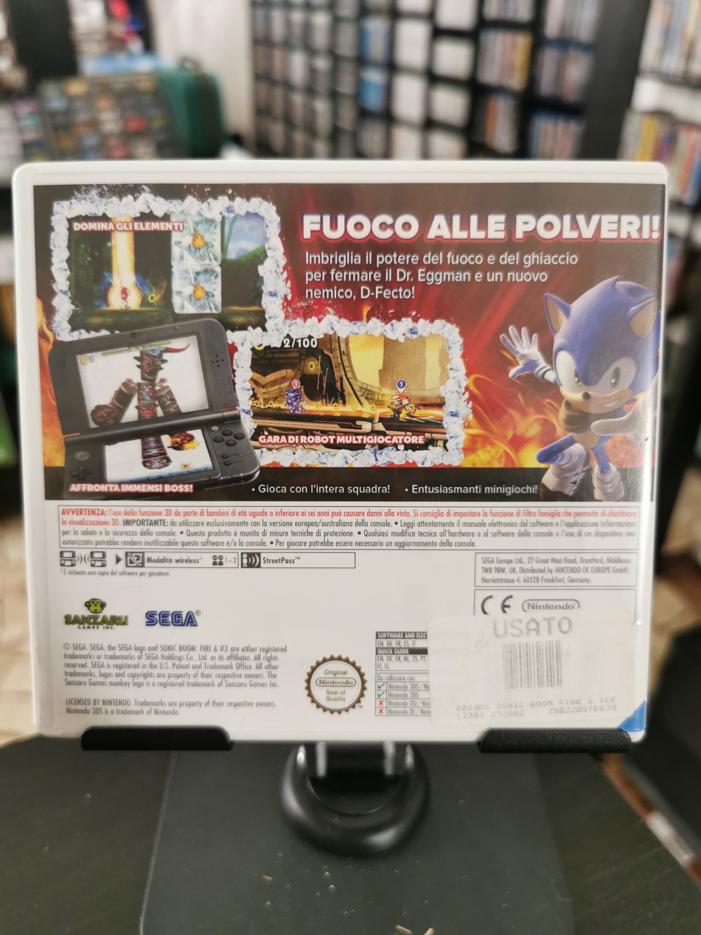 Sonic Boom: Fuoco e Ghiaccio (3DS)