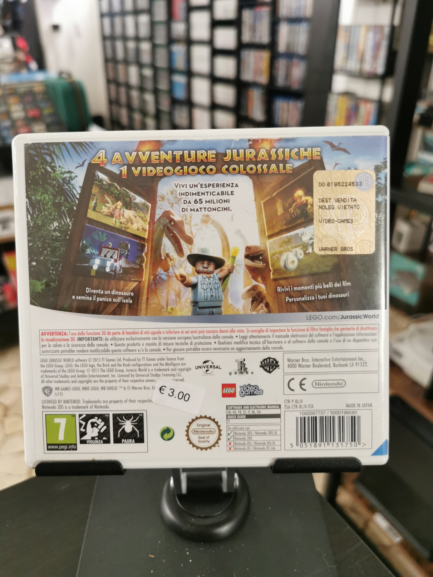 LEGO Jurassic World (3DS)