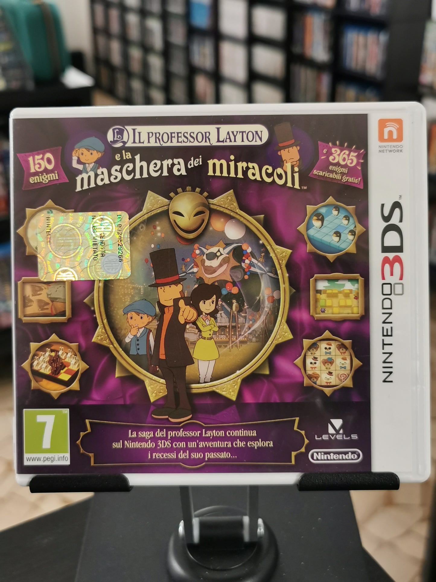 Il Professor Layton E La Maschera Dei Miracoli (3DS)