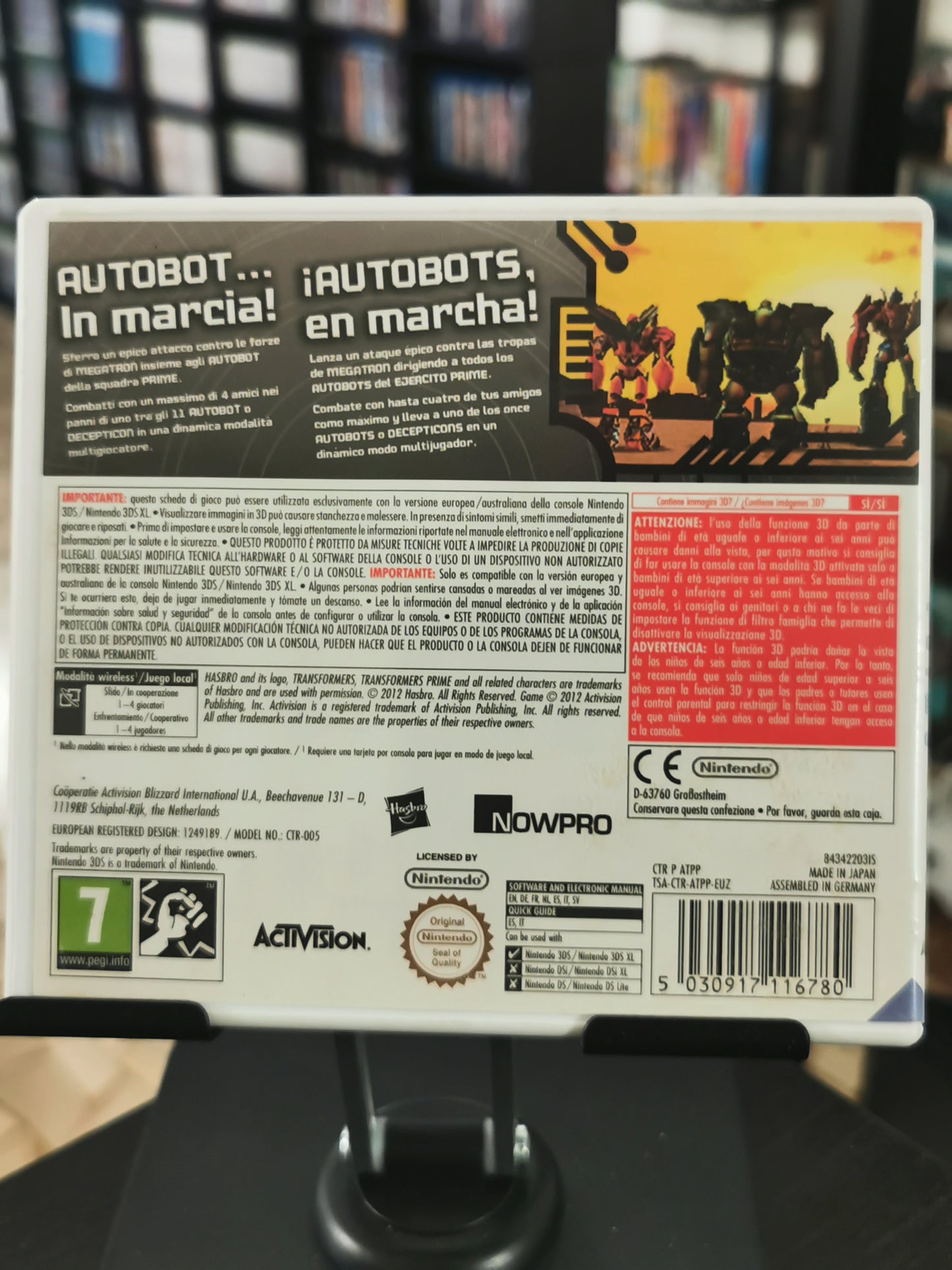 Transformers: Prime - The Game (3DS)