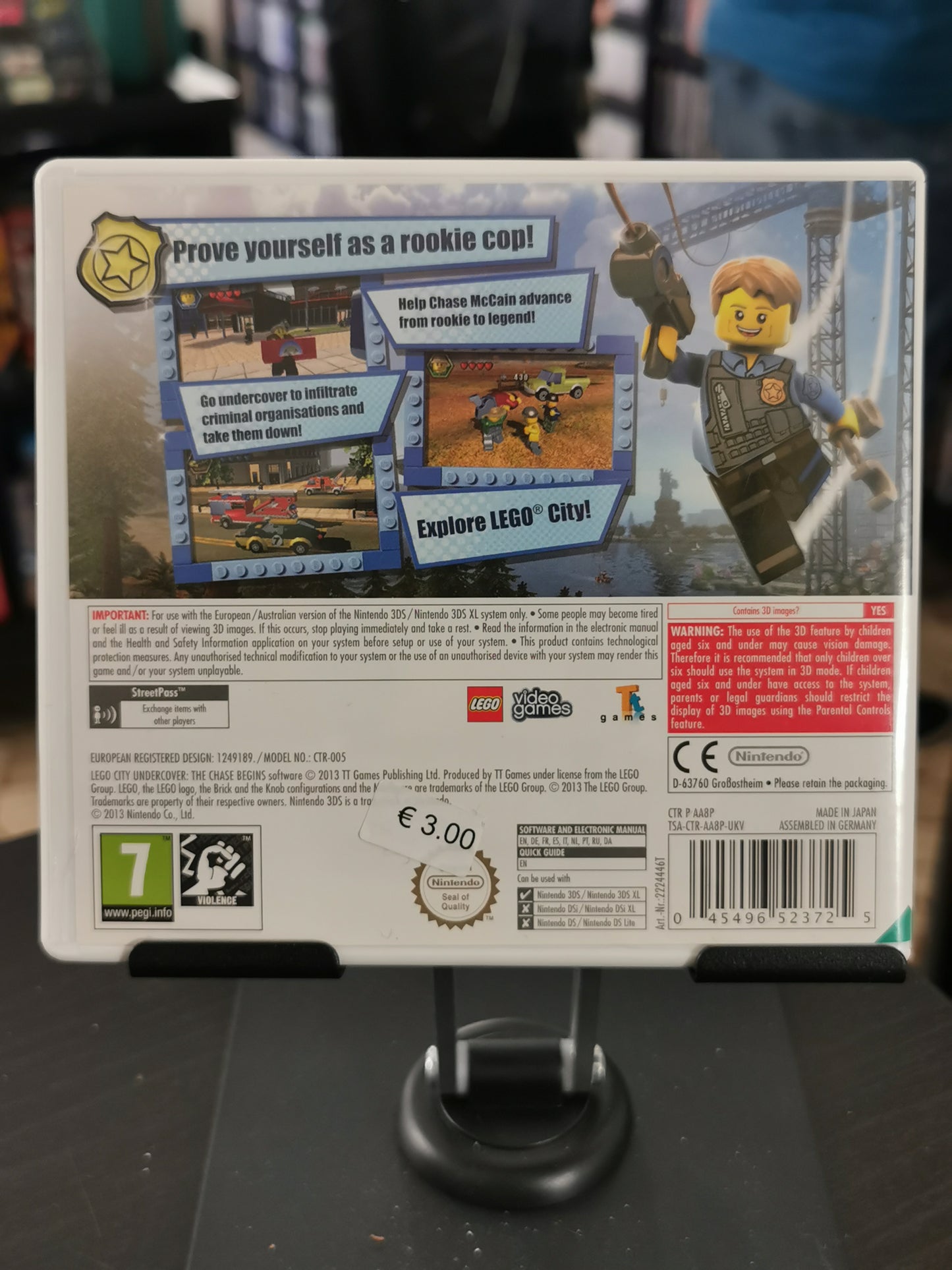 LEGO City Undercover - The Chase Begins (3DS)