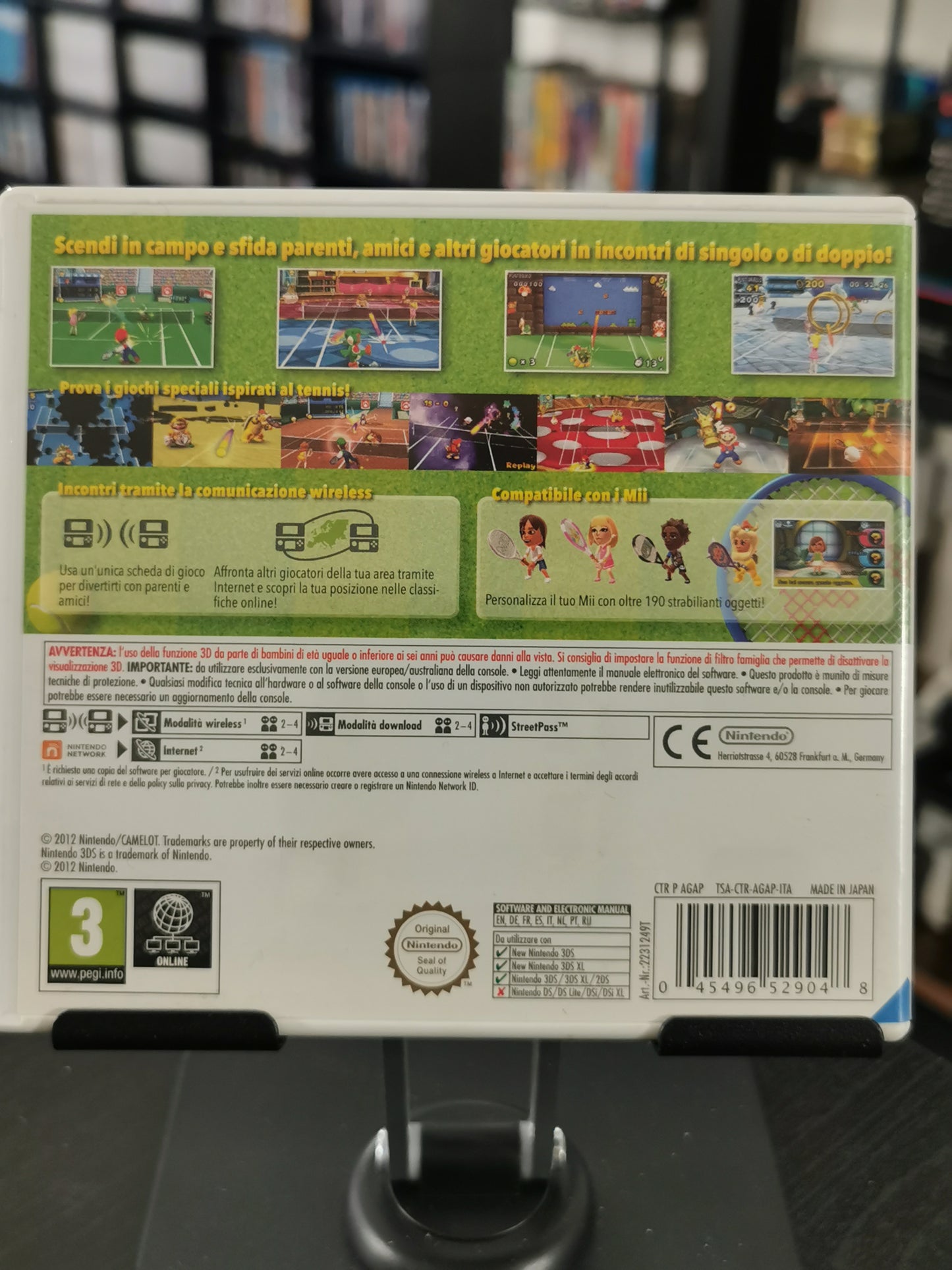 Mario Tennis Open (3DS)