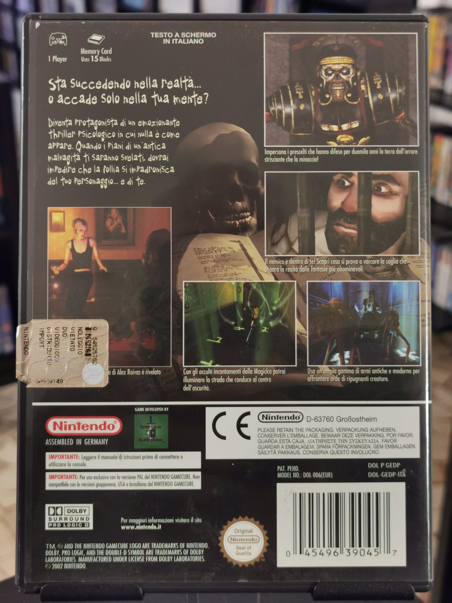 Eternal Darkness: Sanity’s Requiem (Gamecube)