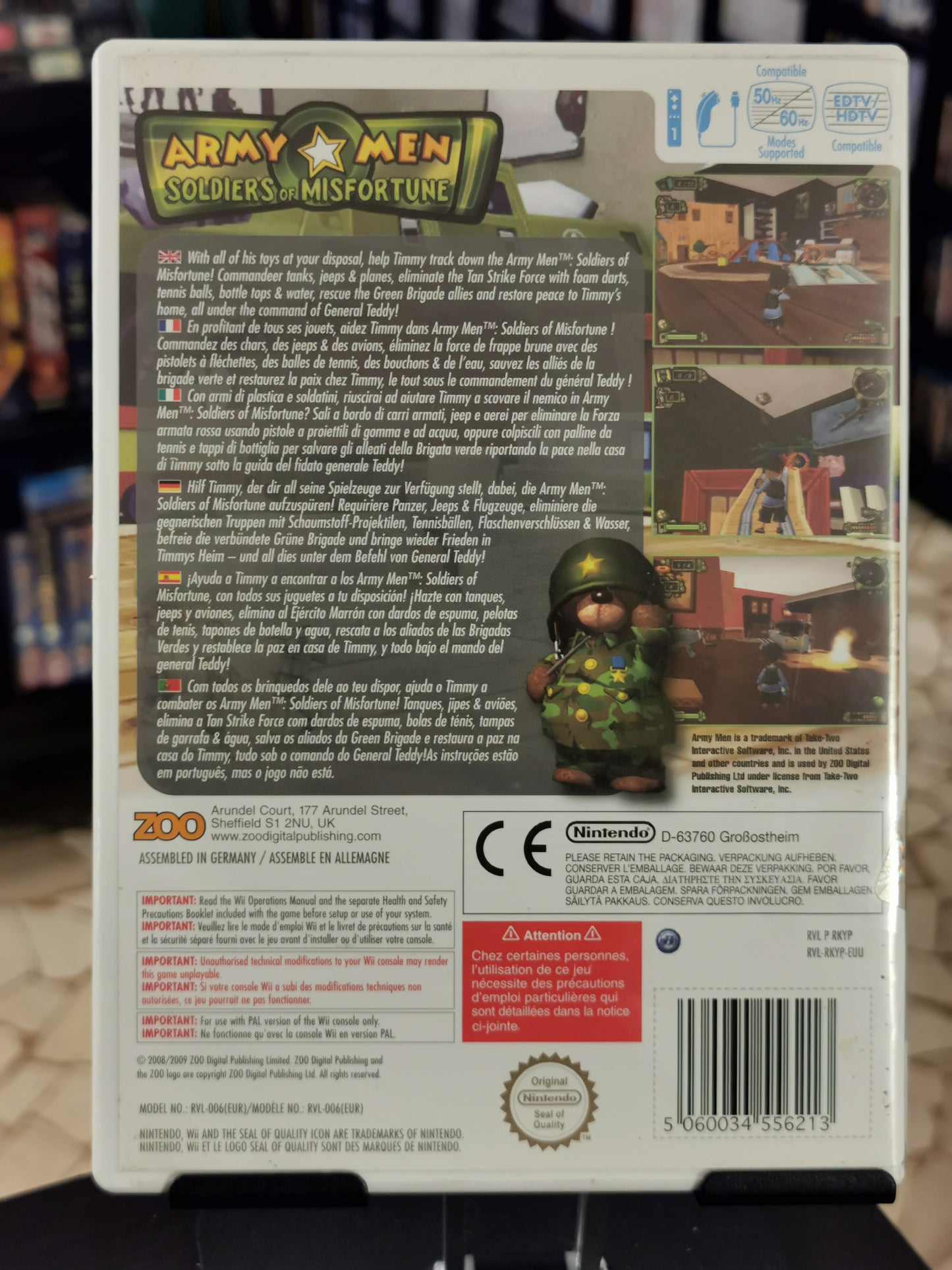 Army Men: Soldiers of Misfortune (Wii)