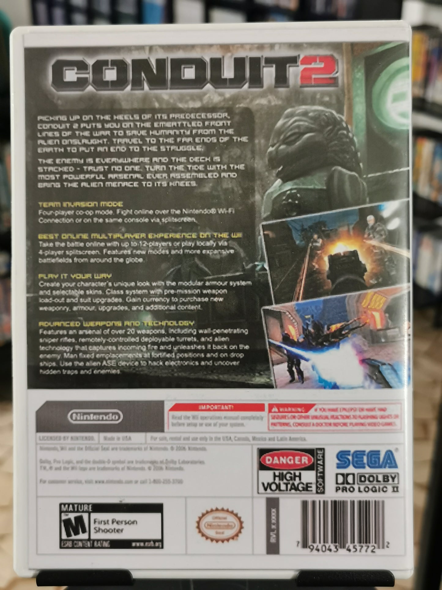 Conduit 2 (Wii) *Cover Custom