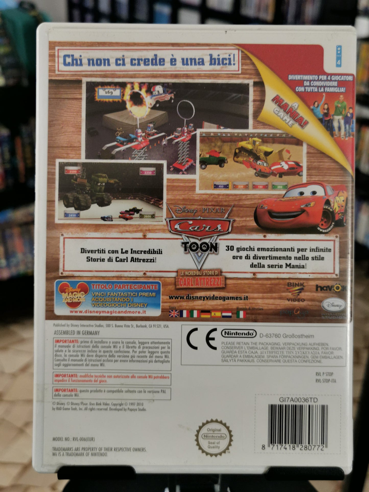 Cars Toon: Le Incredibili Storie di Carl Attrezzi (Wii)