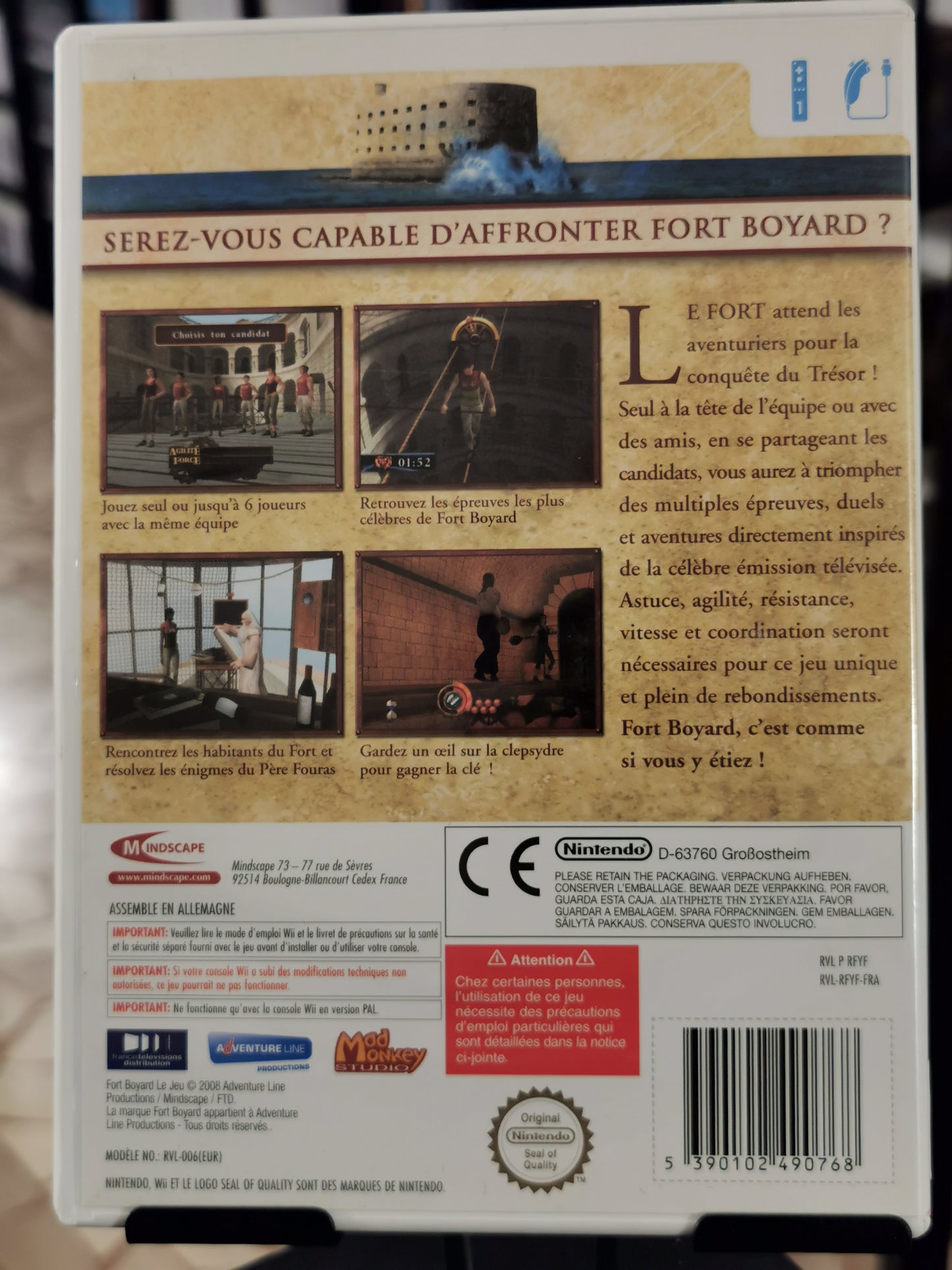 Fort Boyard - Le Jeu (Wii)