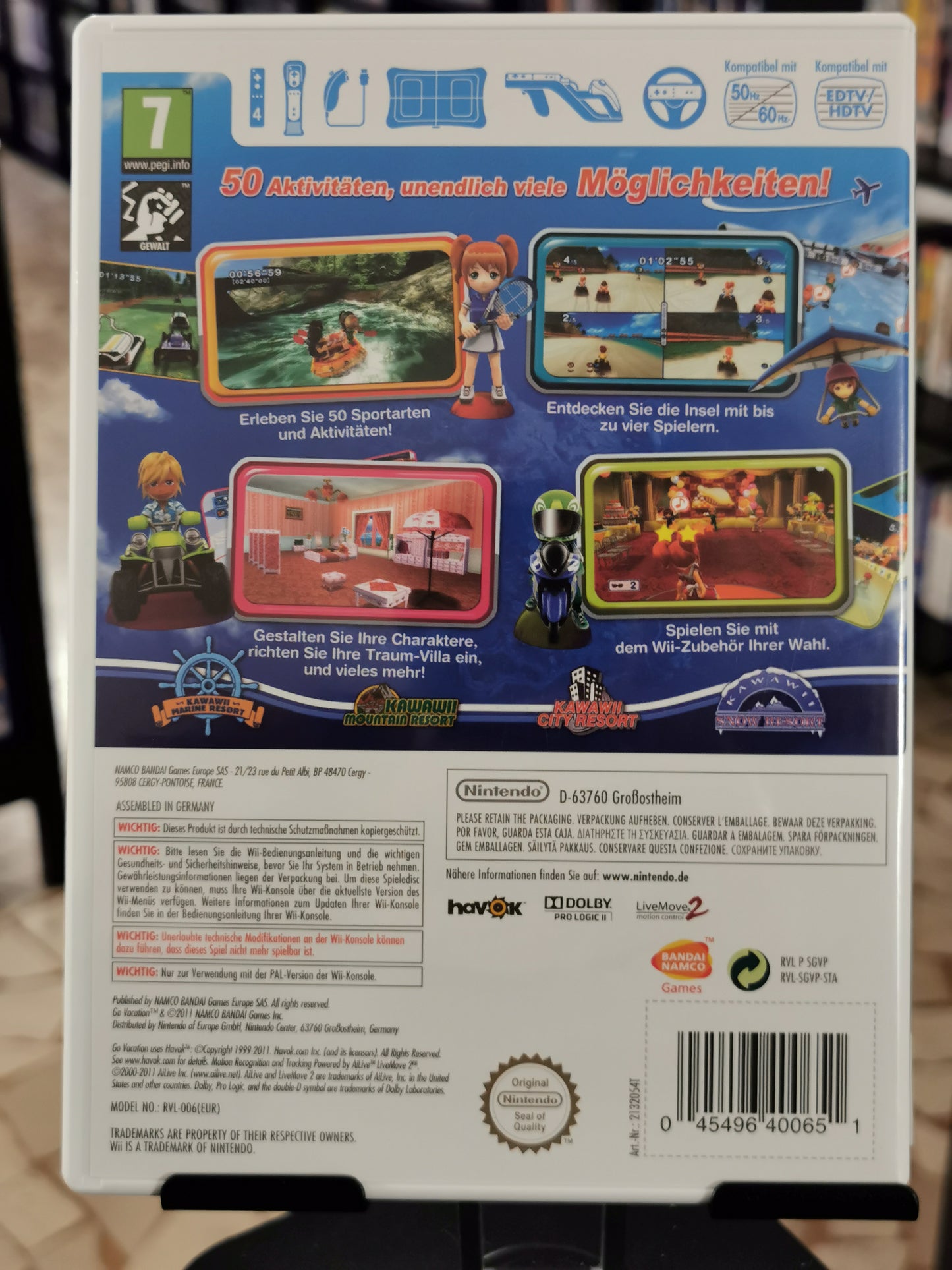 Go Vacation (Wii)
