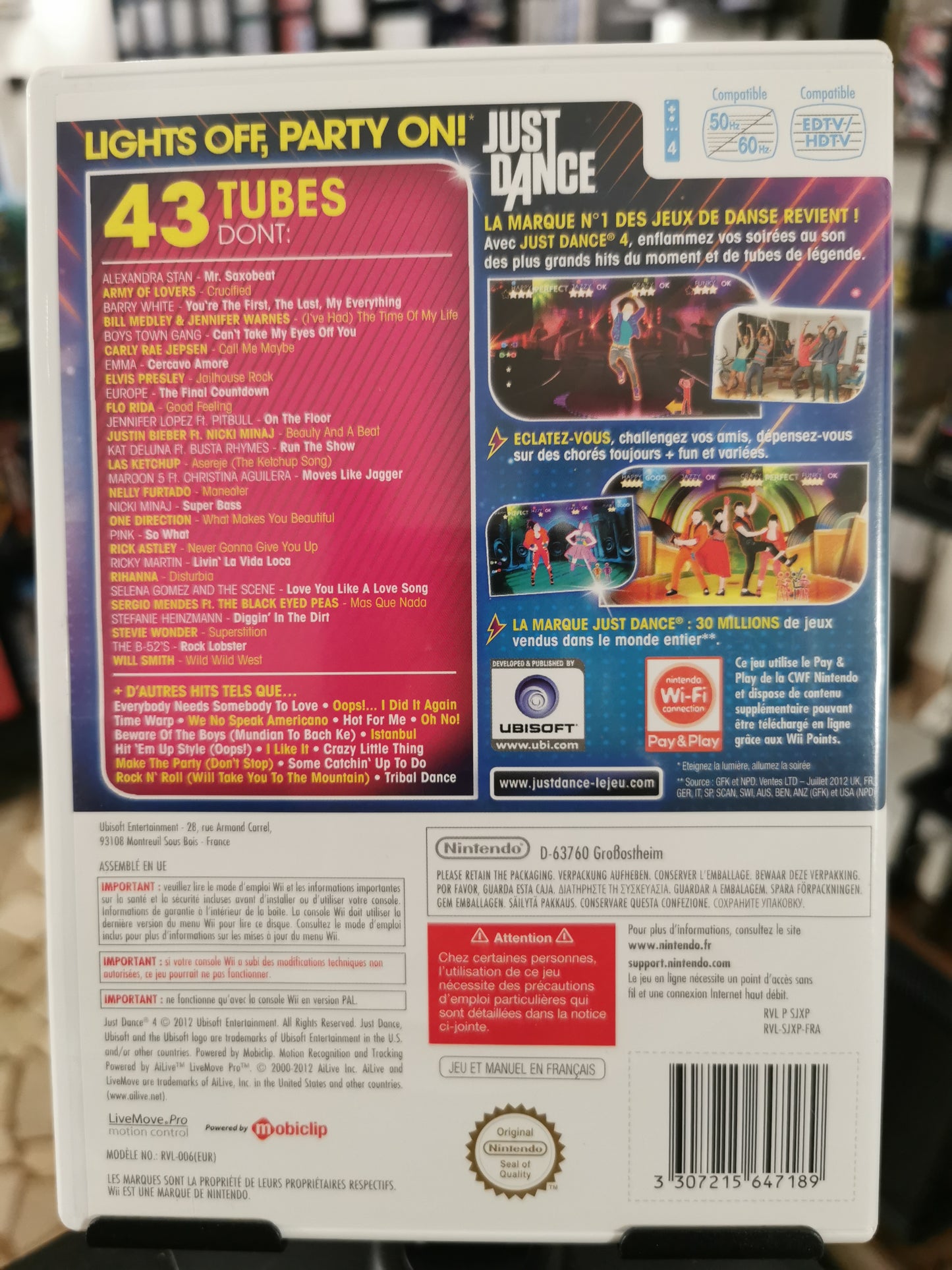 Just Dance 4 (Wii)