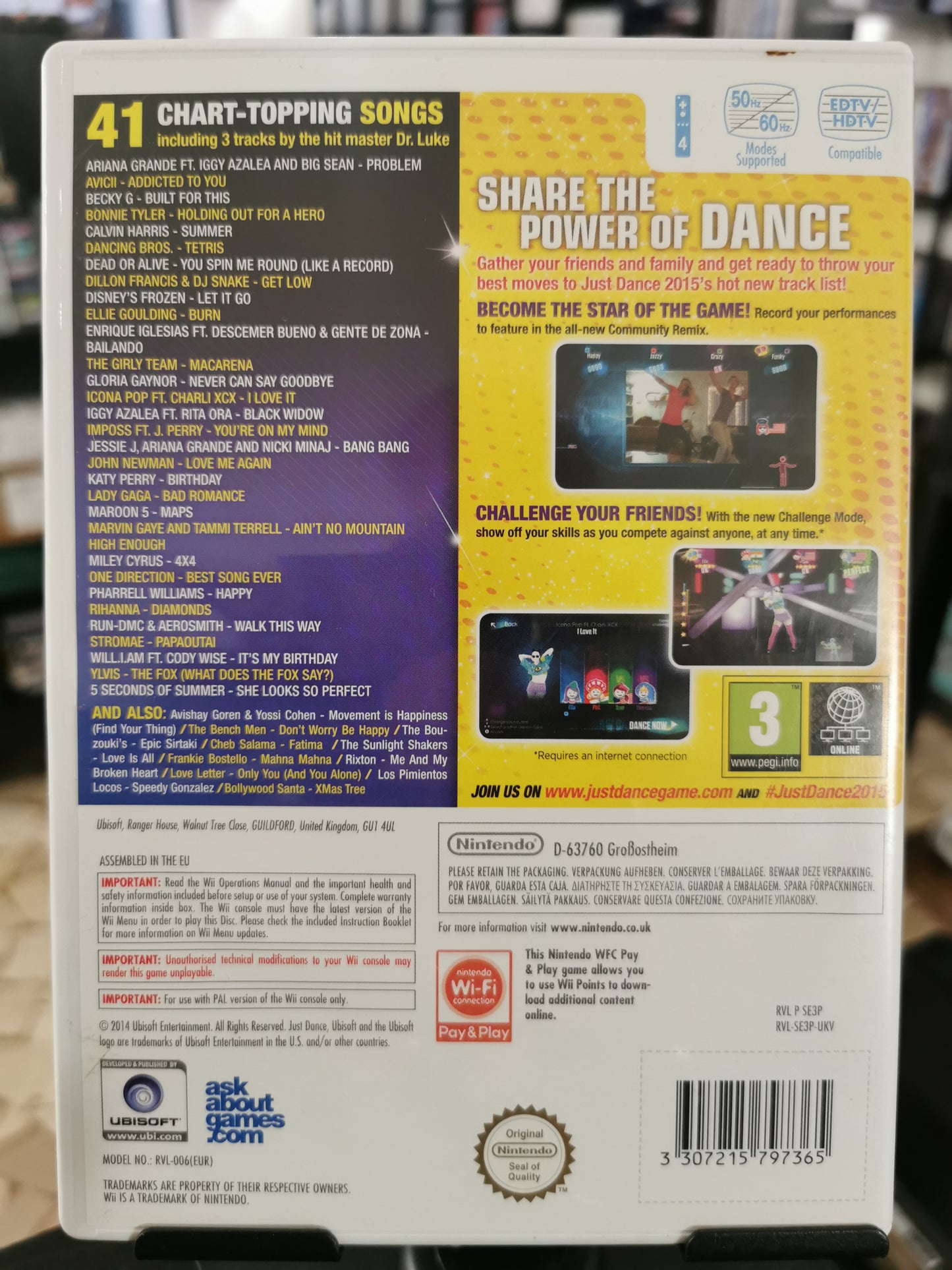 Just Dance 2015 (Wii)
