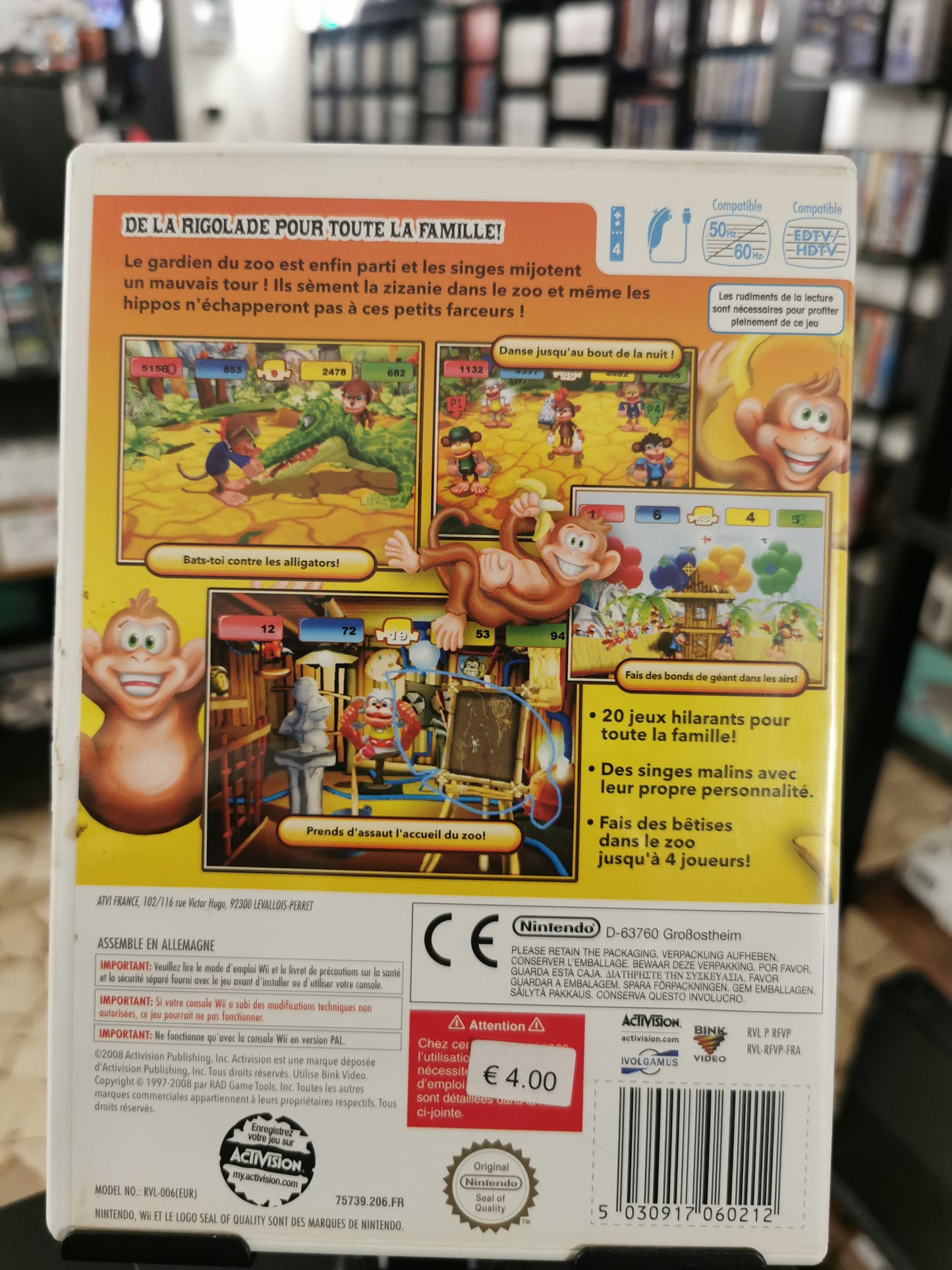 Les Singes Farceurs (Wii)